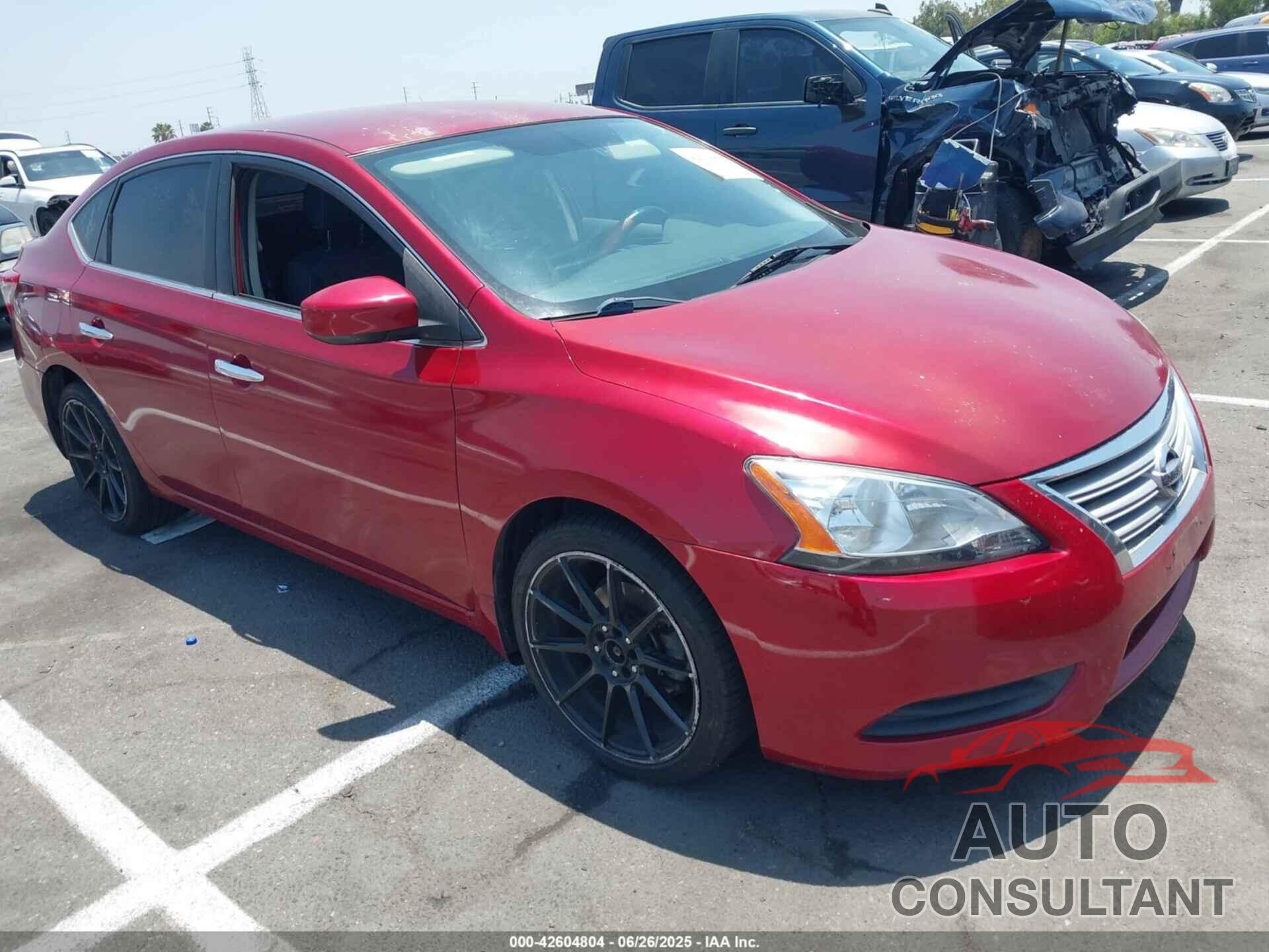 NISSAN SENTRA 2014 - 3N1AB7AP3EY257396