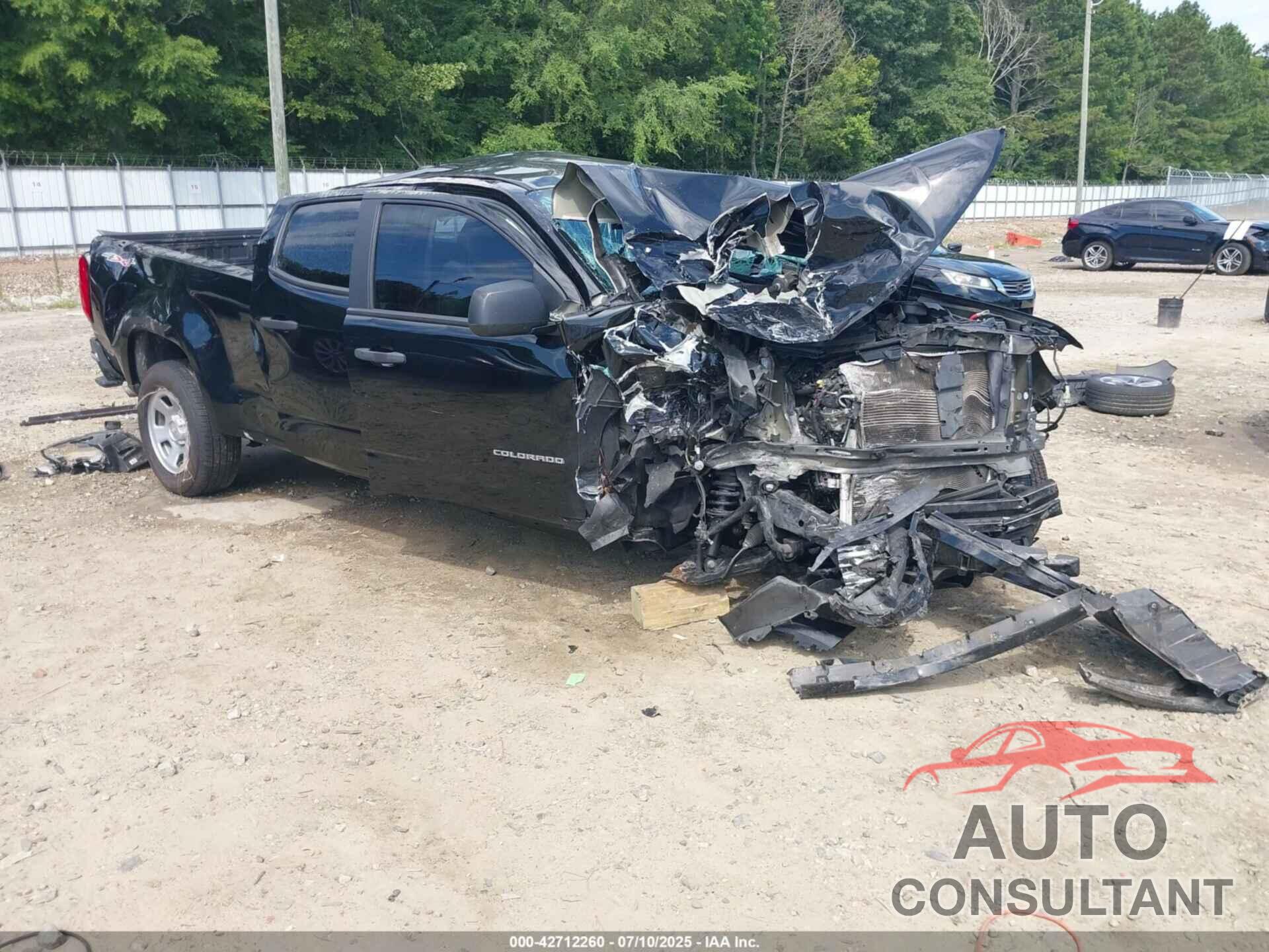 CHEVROLET COLORADO 2021 - 1GCGTBEN8M1102474