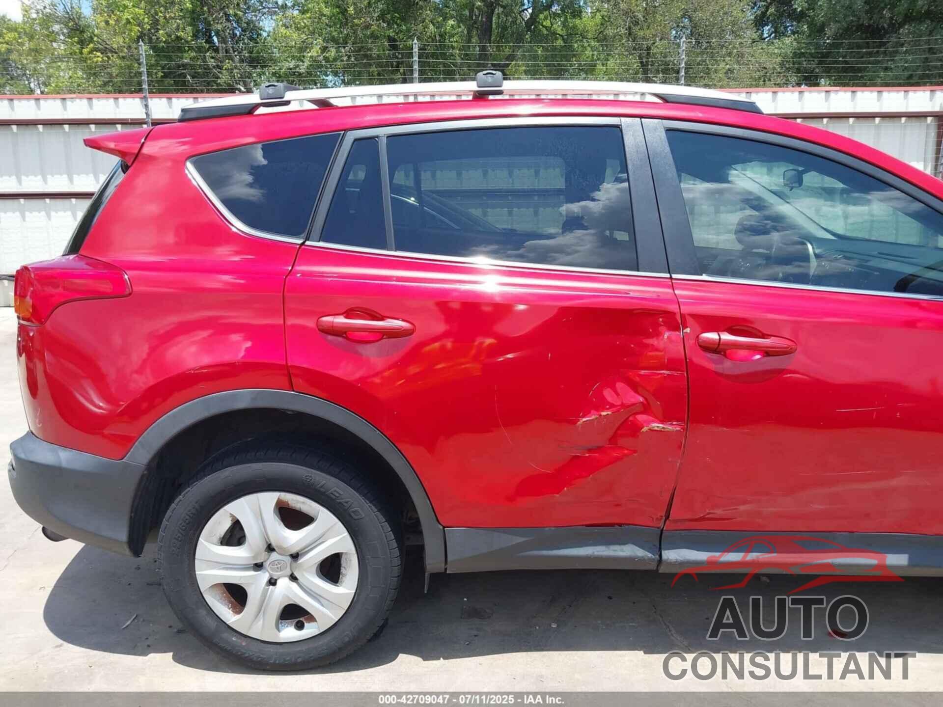 TOYOTA RAV4 2015 - 2T3ZFREV5FW172981