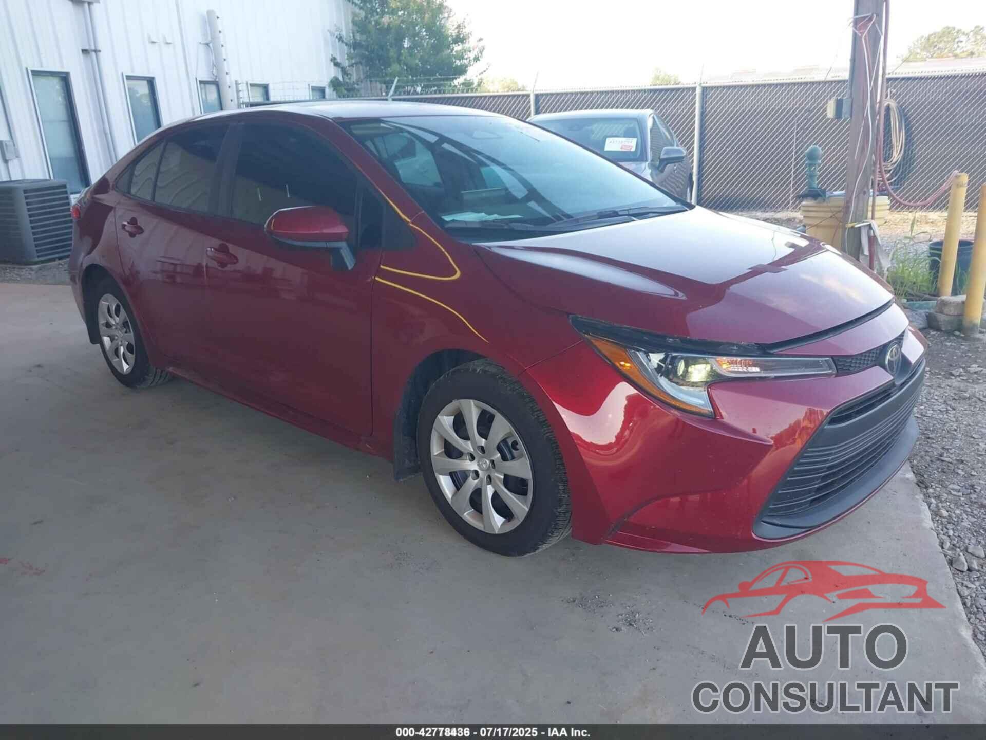 TOYOTA COROLLA 2025 - 5YFB4MDE8SP297747