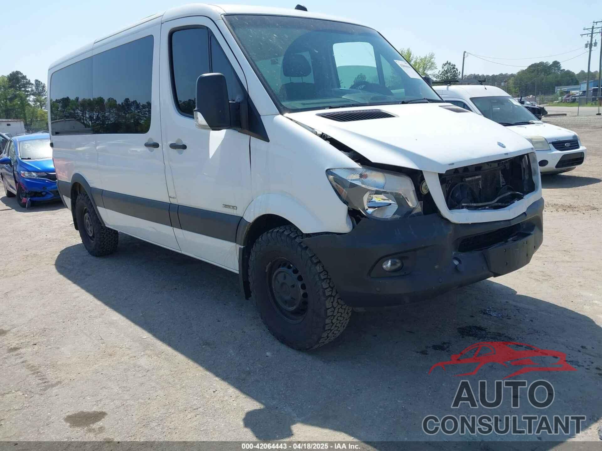 MERCEDES-BENZ SPRINTER 2500 2016 - WDZPE7DDXGP185827