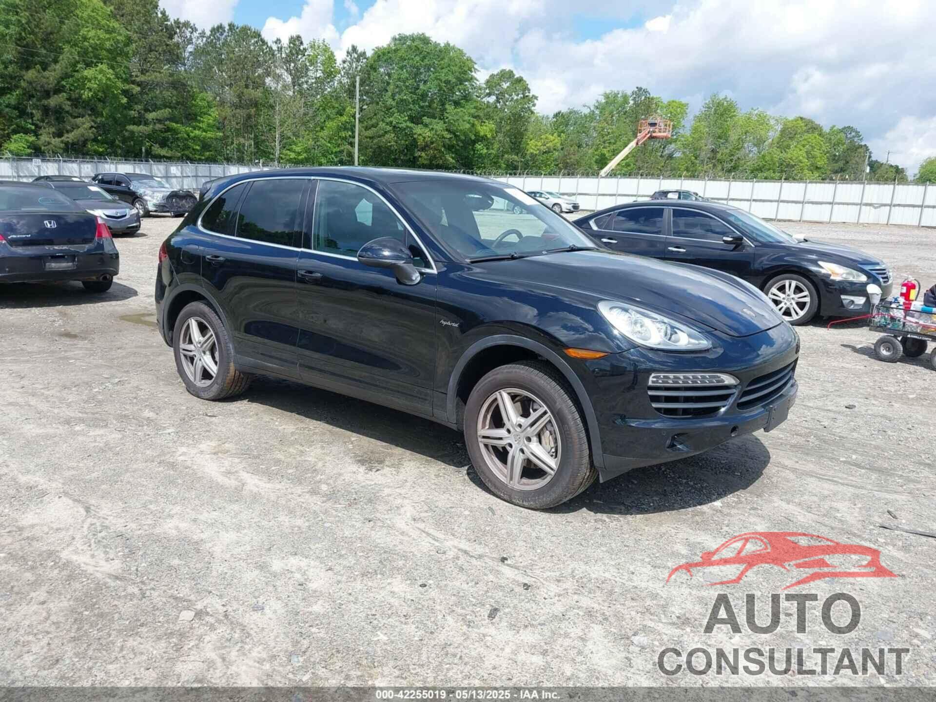 PORSCHE CAYENNE HYBRID 2011 - WP1AE2A20BLA92714