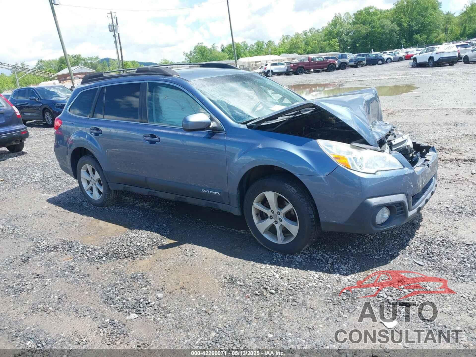 SUBARU OUTBACK 2013 - 4S4BRCBC6D3292700