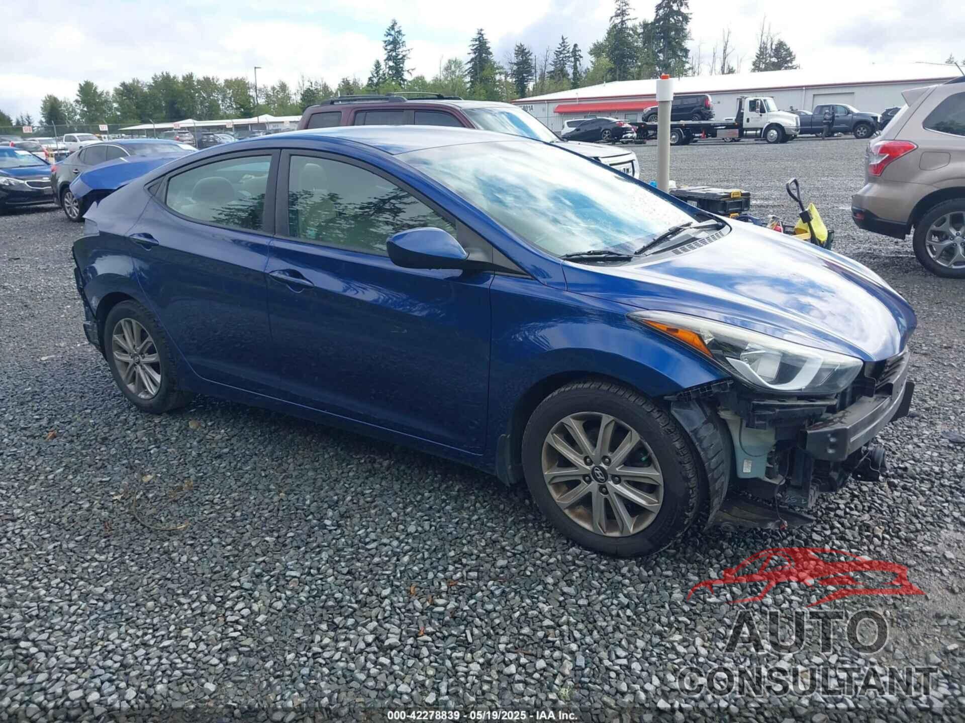 HYUNDAI ELANTRA 2015 - 5NPDH4AE1FH594041