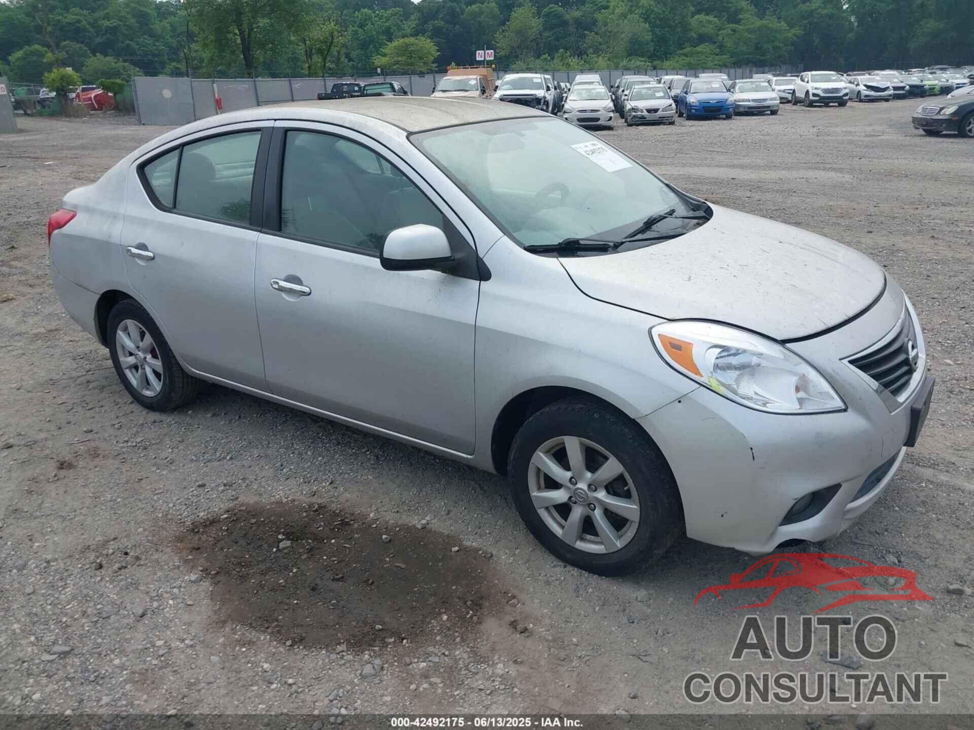 NISSAN VERSA 2012 - 3N1CN7AP4CL800801