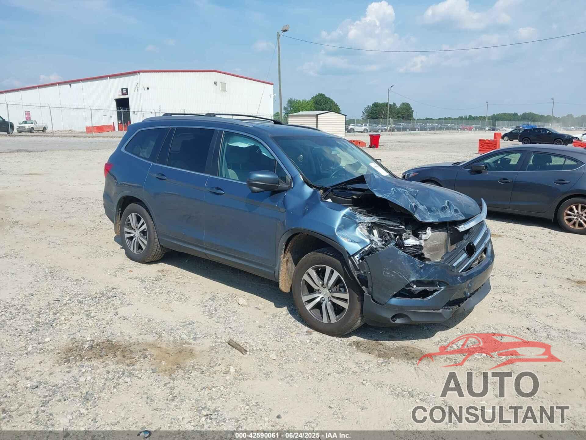 HONDA PILOT 2018 - 5FNYF5H7XJB028097