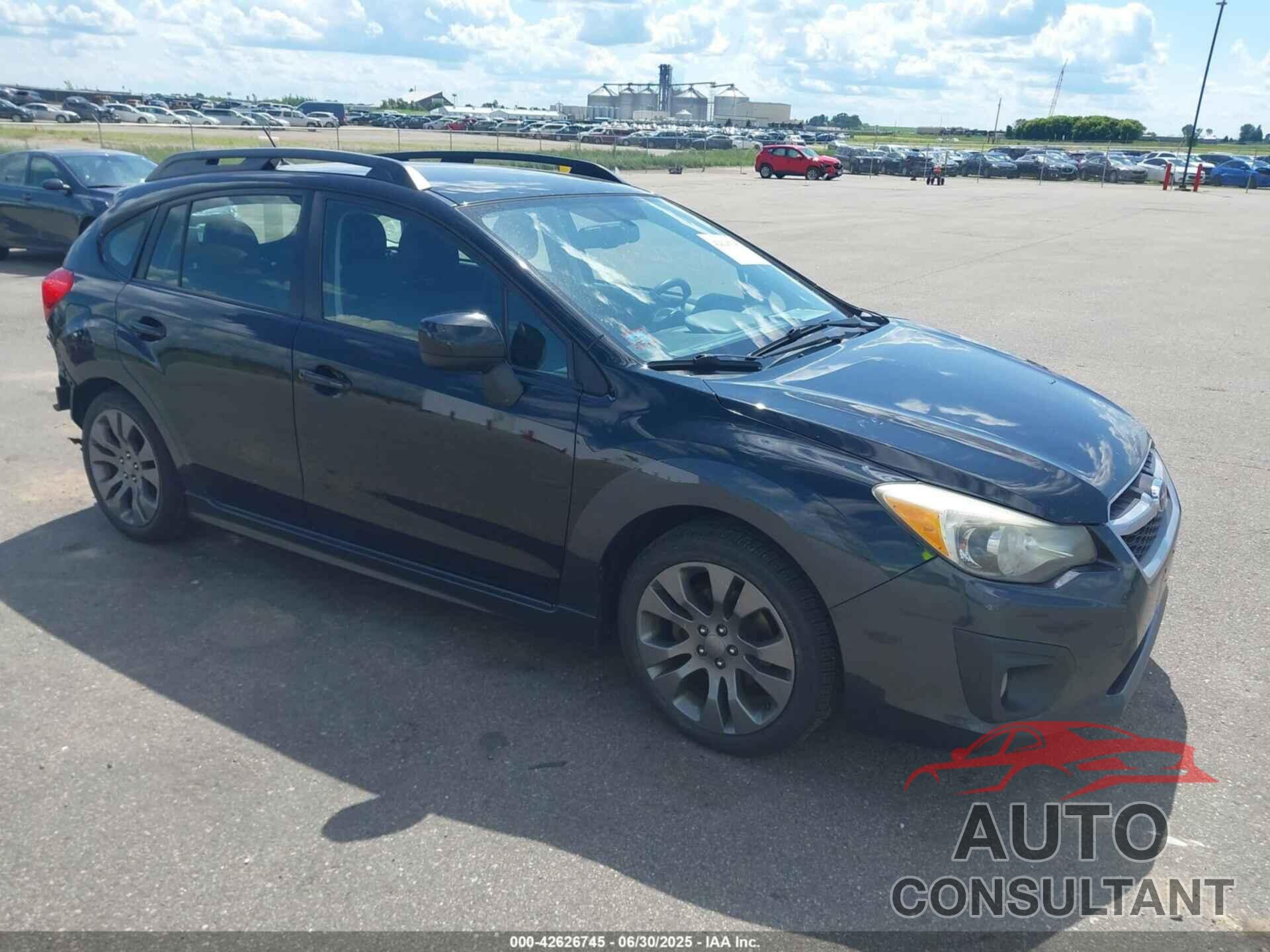 SUBARU IMPREZA 2012 - JF1GPAL66CH224403