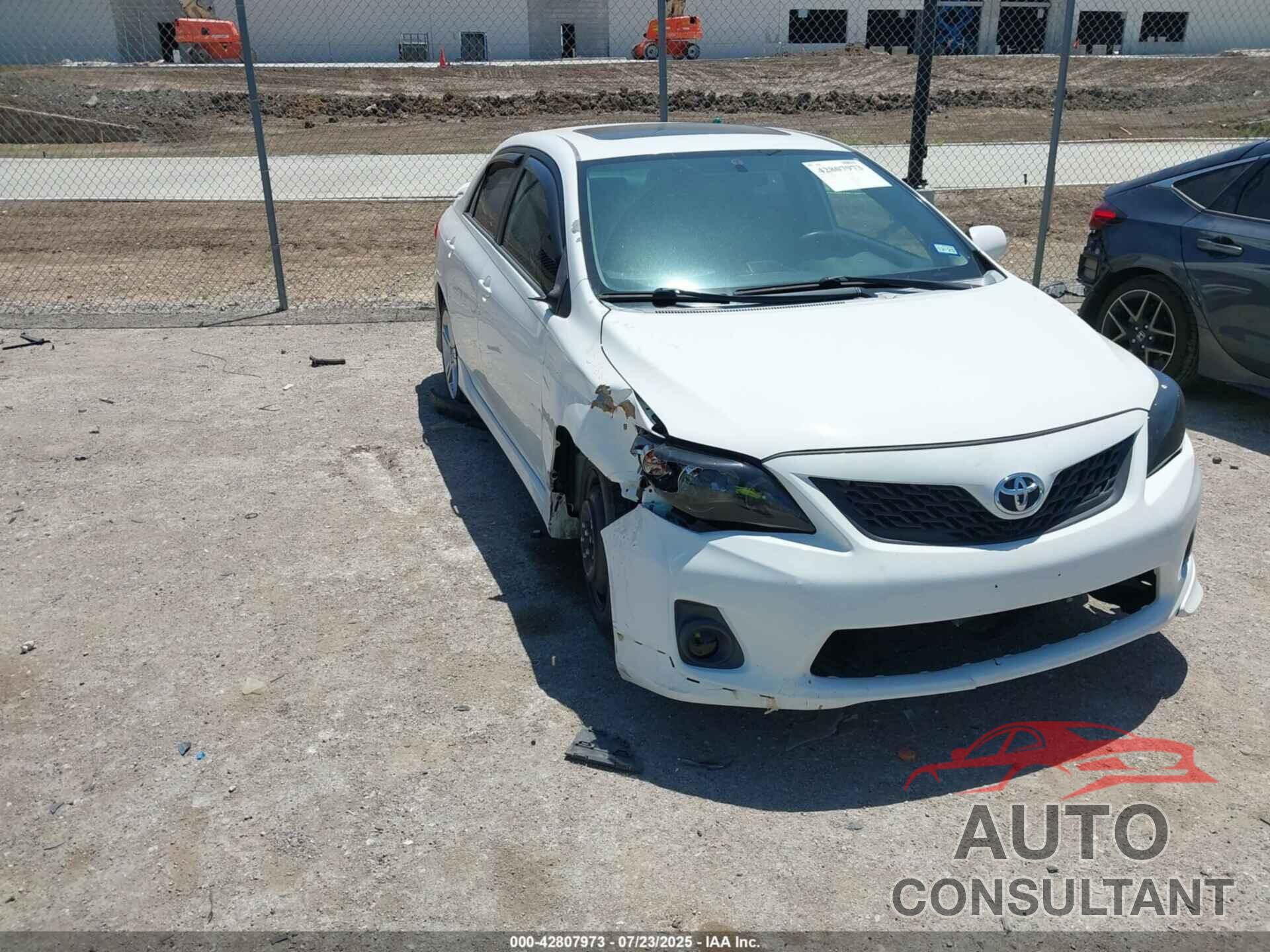 TOYOTA COROLLA 2013 - 5YFBU4EEXDP130209