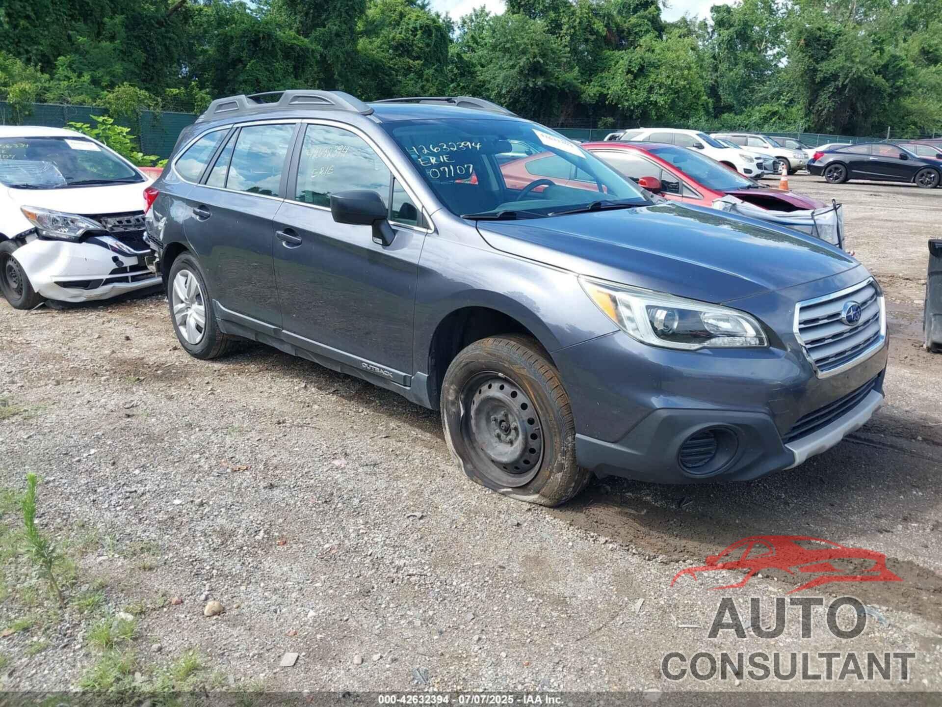 SUBARU OUTBACK 2015 - 4S4BSAAC1F3220803