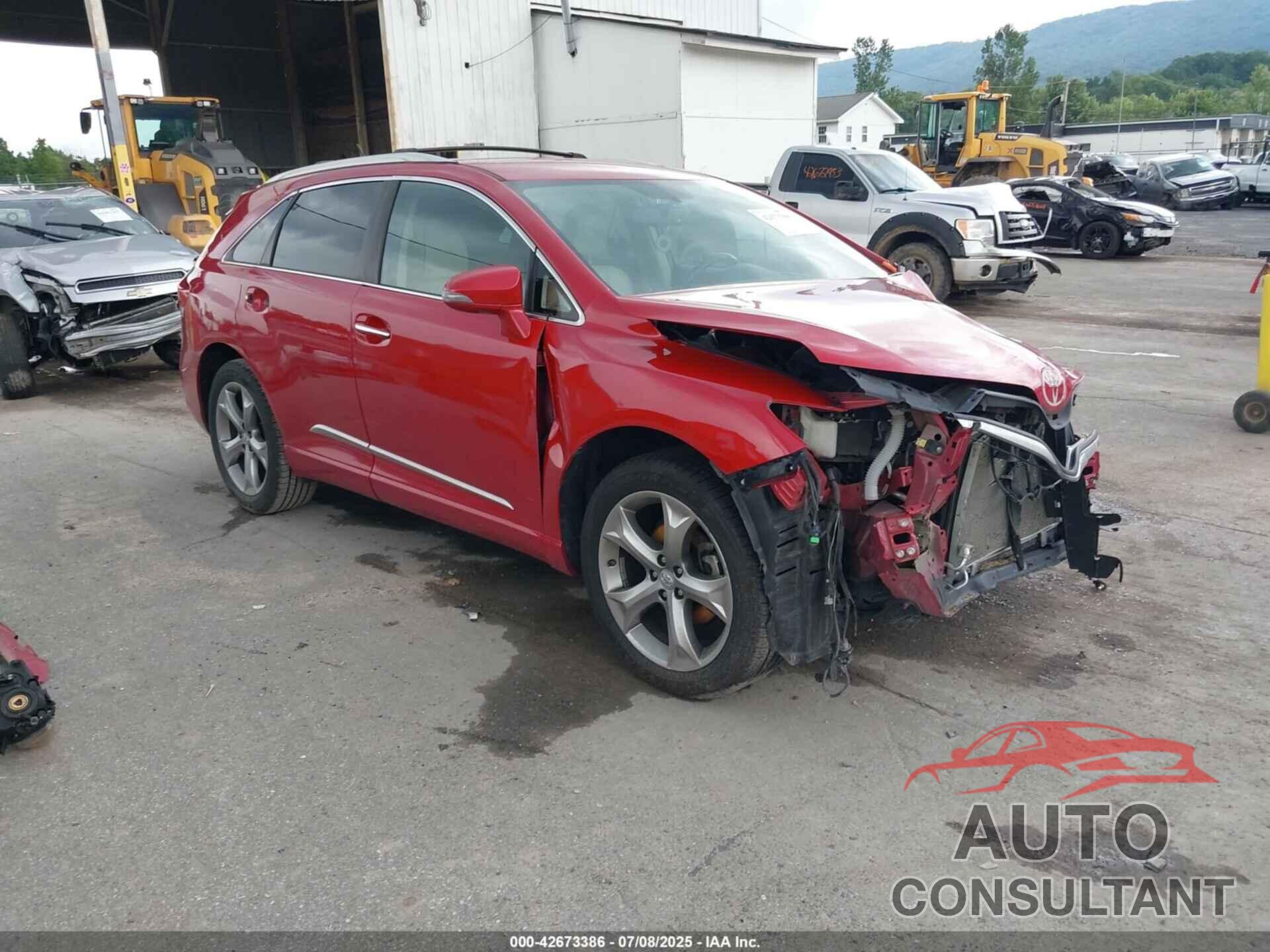 TOYOTA VENZA 2013 - 4T3ZK3BB1DU062753
