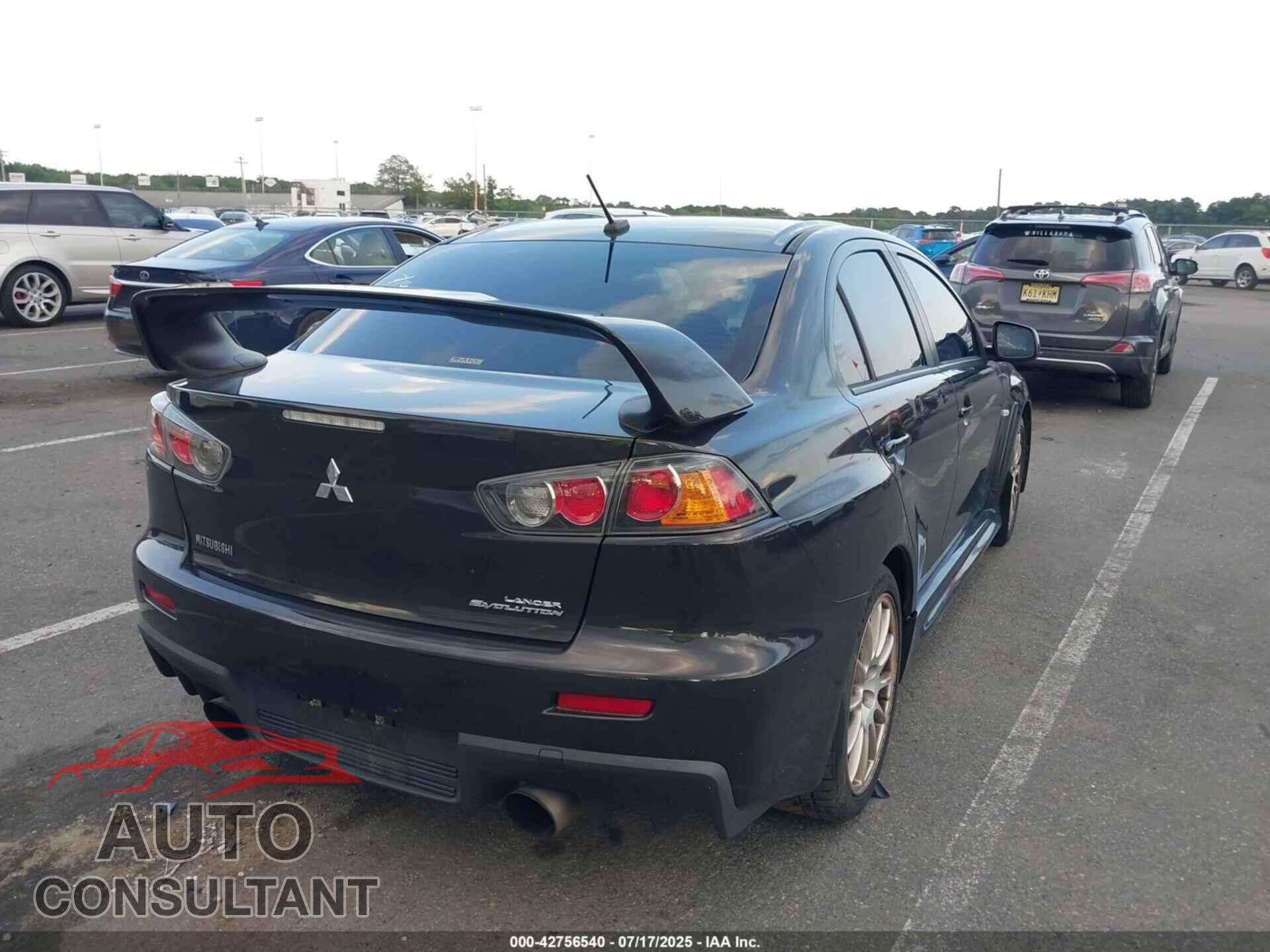 MITSUBISHI LANCER EVOLUTION 2014 - JA32W8FV4EU024695