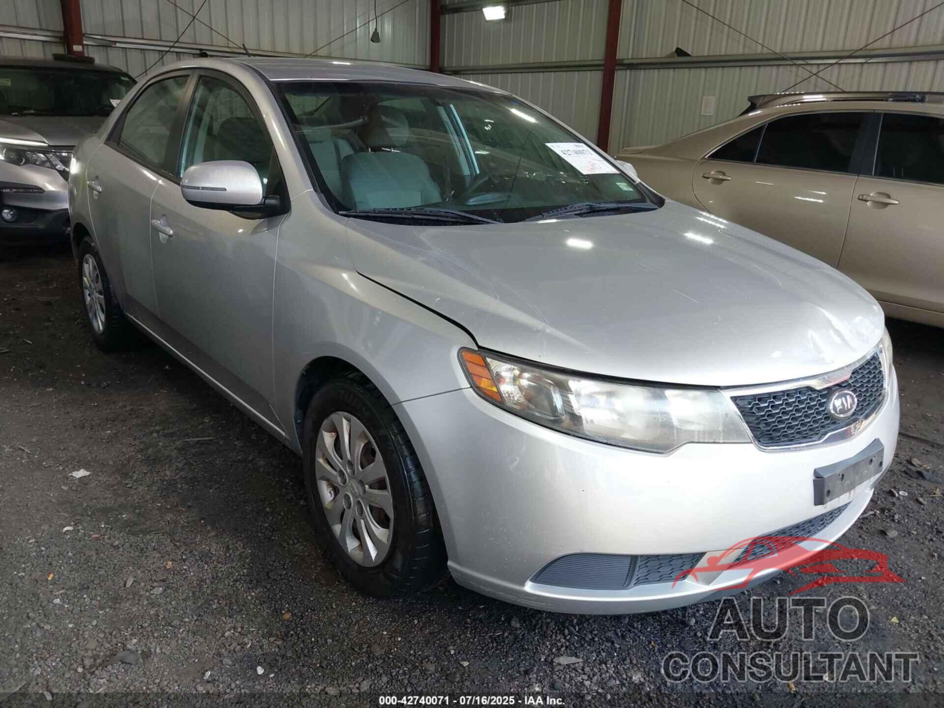 KIA FORTE 2012 - KNAFU4A27C5480452