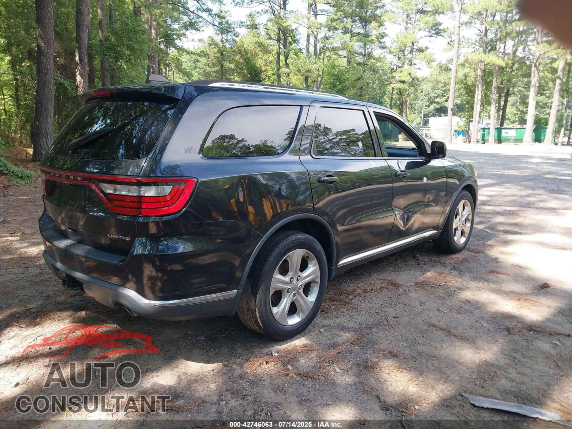DODGE DURANGO 2014 - 1C4RDHDG3EC597409