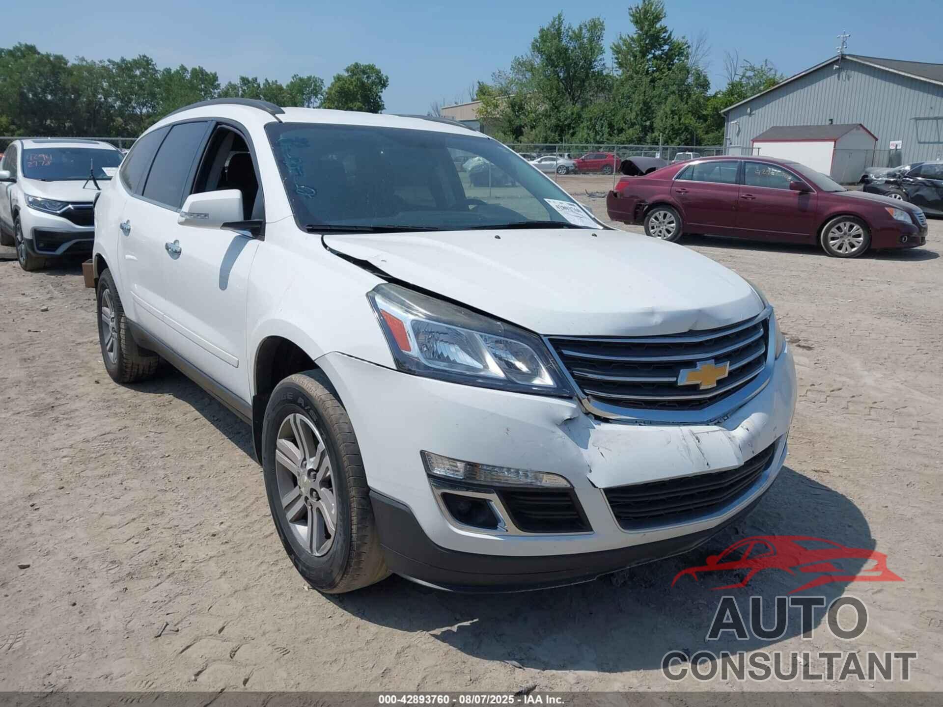CHEVROLET TRAVERSE 2017 - 1GNKRGKD8HJ350318