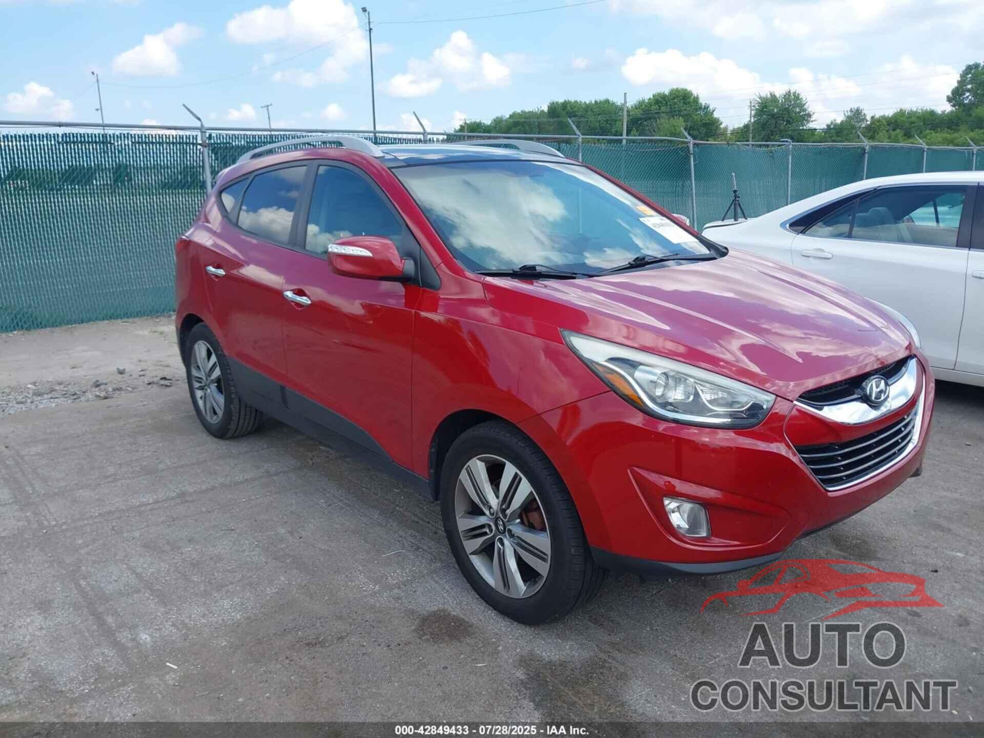 HYUNDAI TUCSON 2014 - KM8JU3AG3EU795157