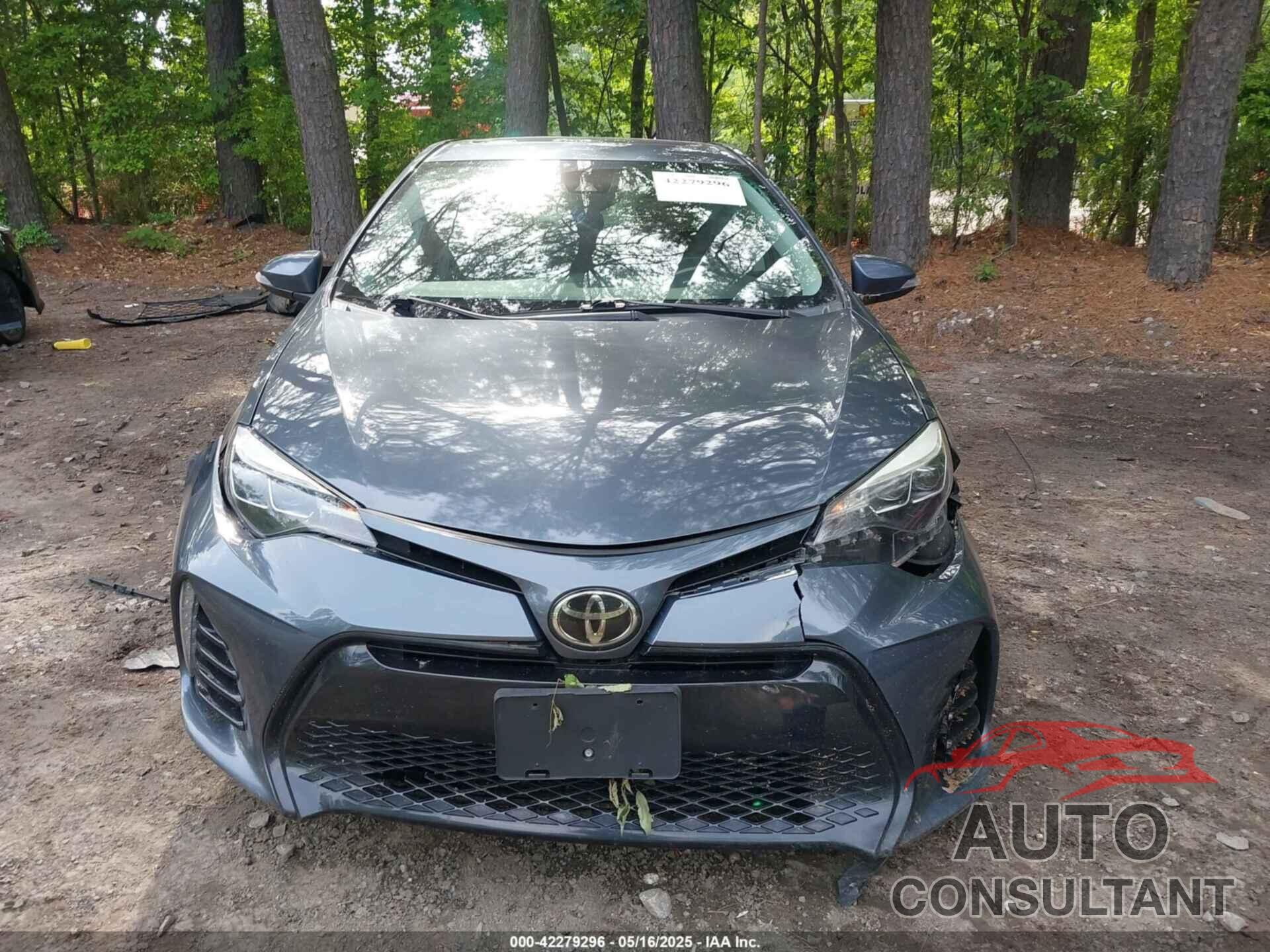 TOYOTA COROLLA 2017 - 2T1BURHE0HC852903