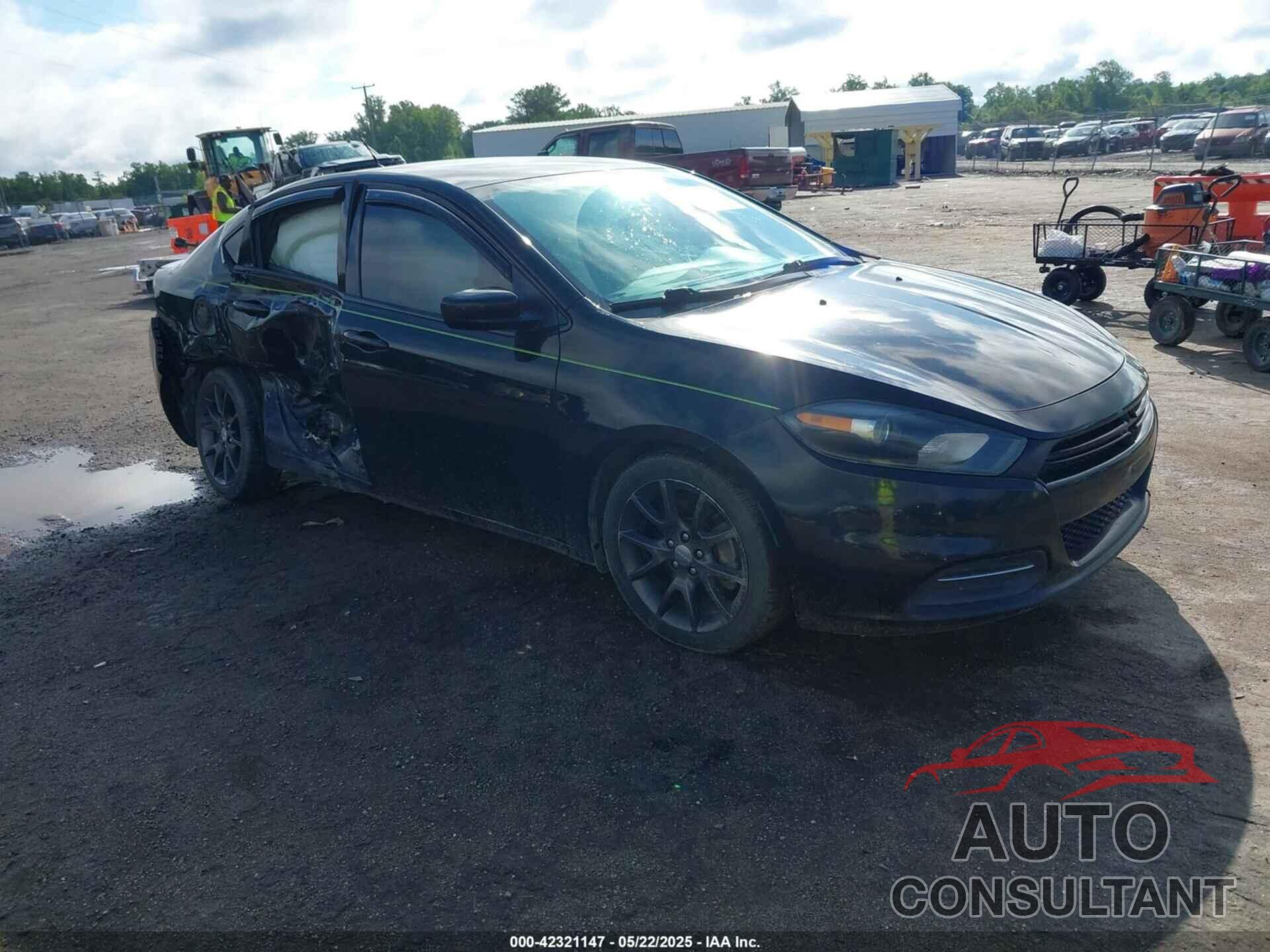 DODGE DART 2016 - 1C3CDFAAXGD578271
