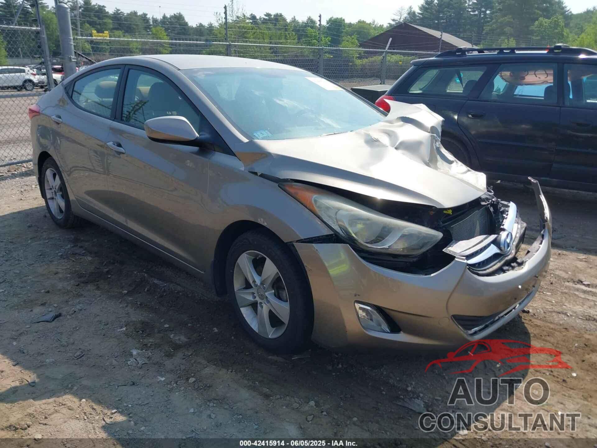 HYUNDAI ELANTRA 2013 - 5NPDH4AE0DH329267