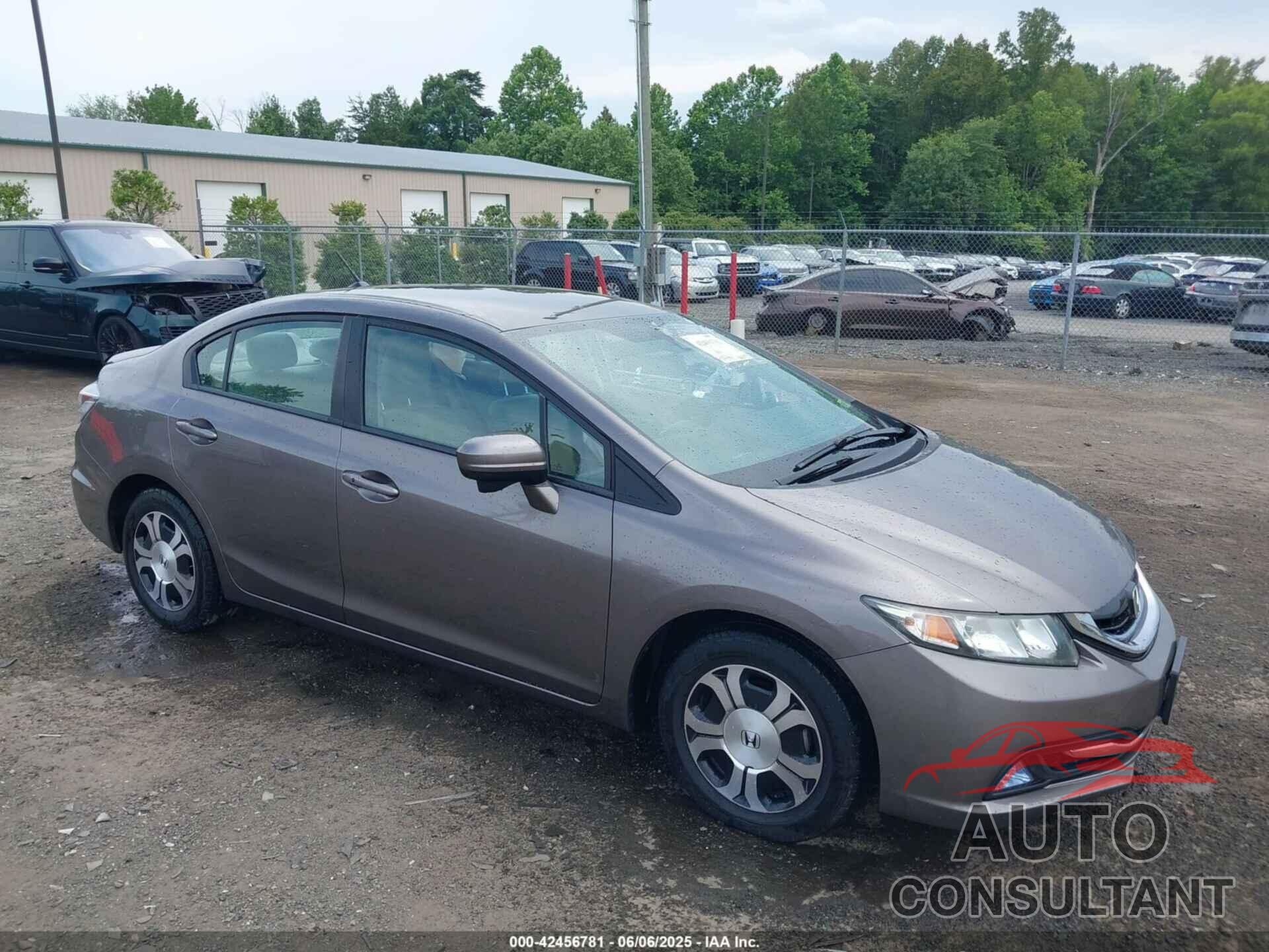 HONDA CIVIC HYBRID 2014 - 19XFB4F21EE000706