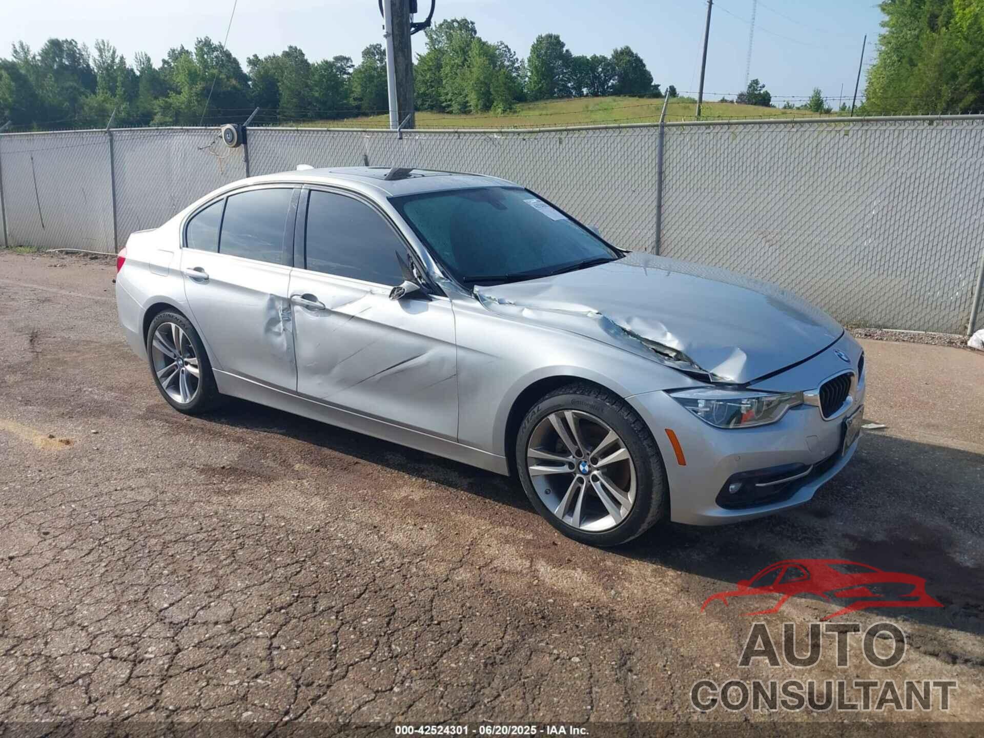 BMW 330I 2017 - WBA8B9G3XHNU52731