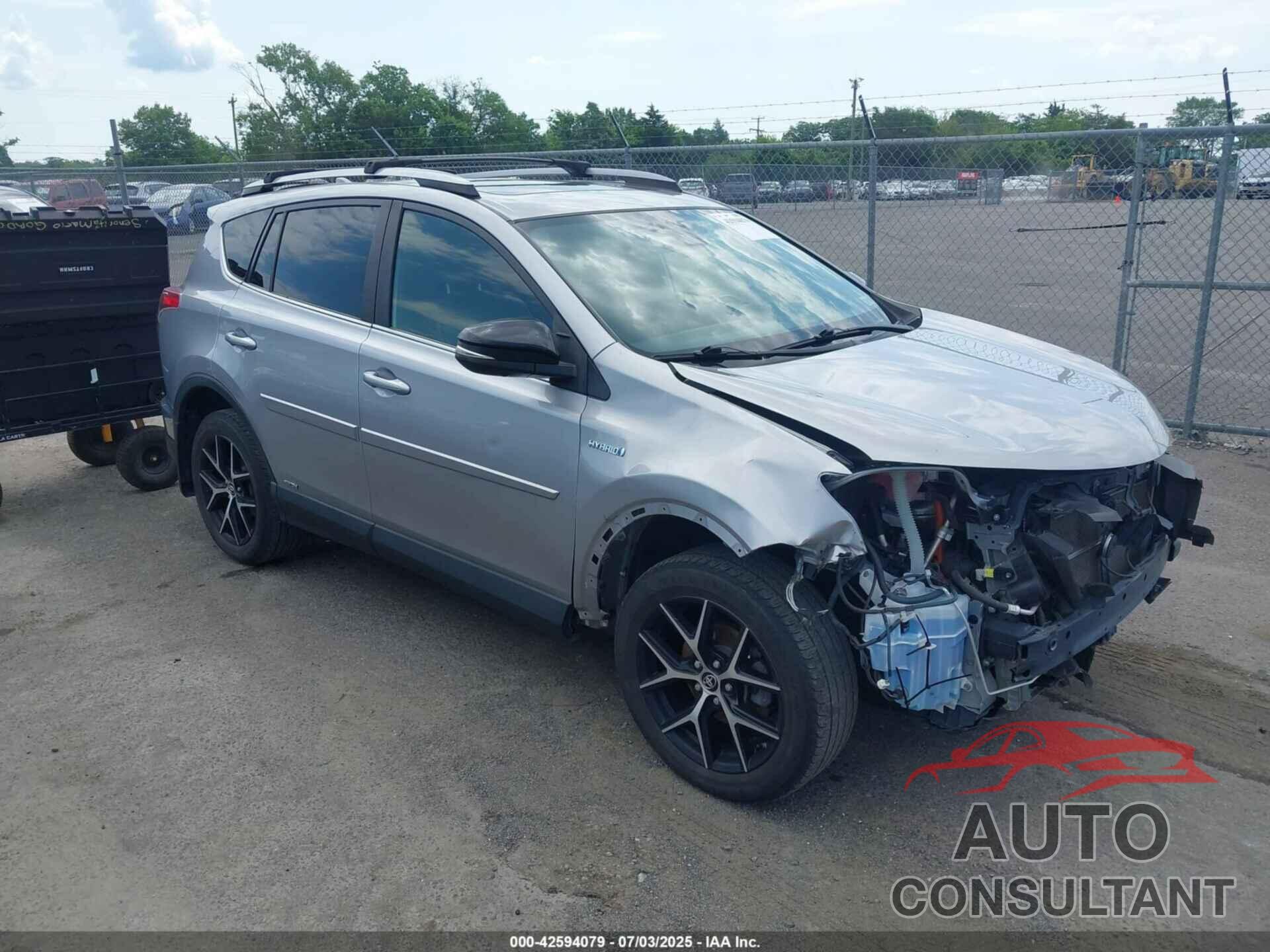 TOYOTA RAV4 HYBRID 2018 - JTMJJREV7JD161319