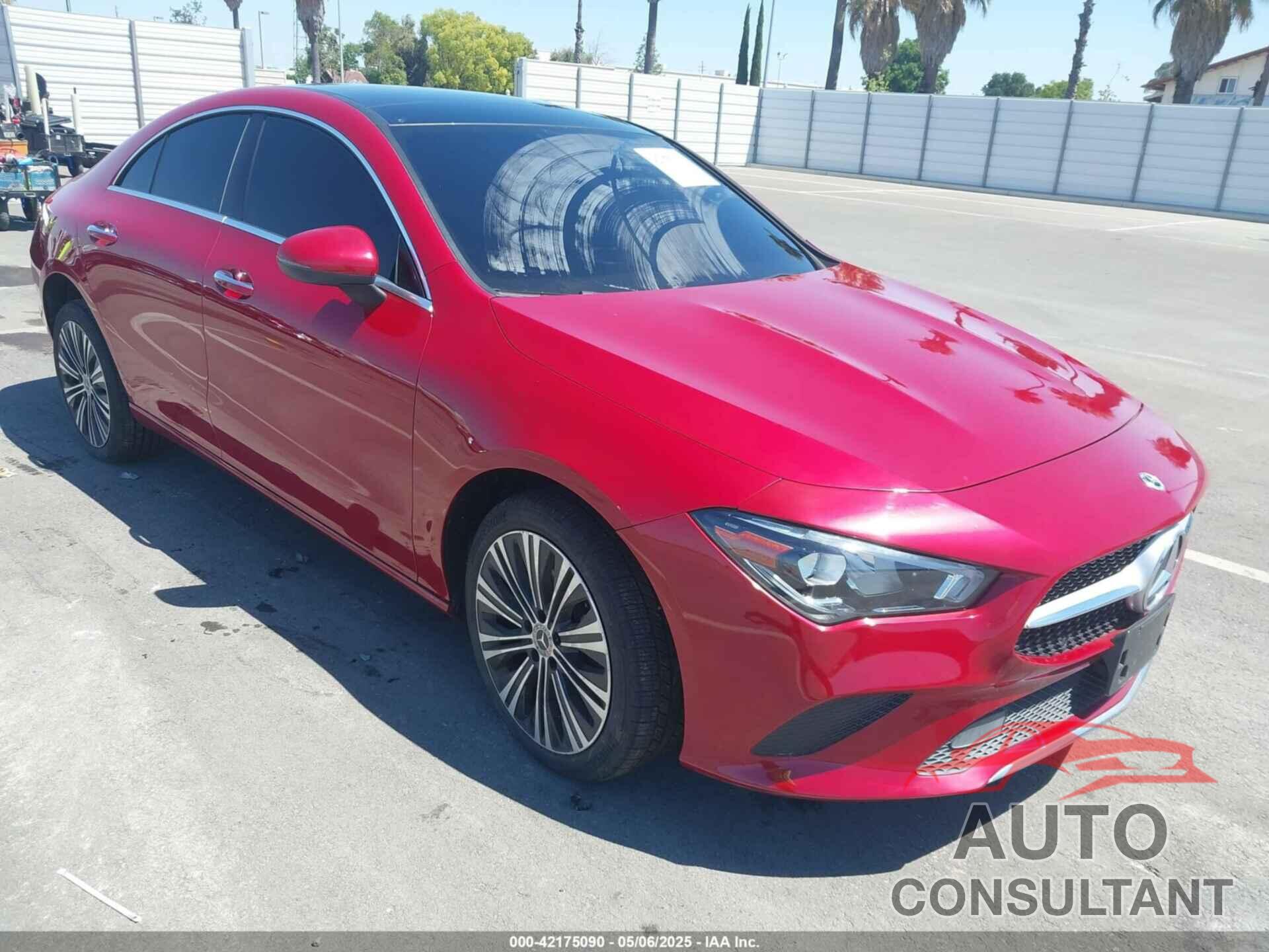 MERCEDES-BENZ CLA 250 2021 - W1K5J4GB1MN201616