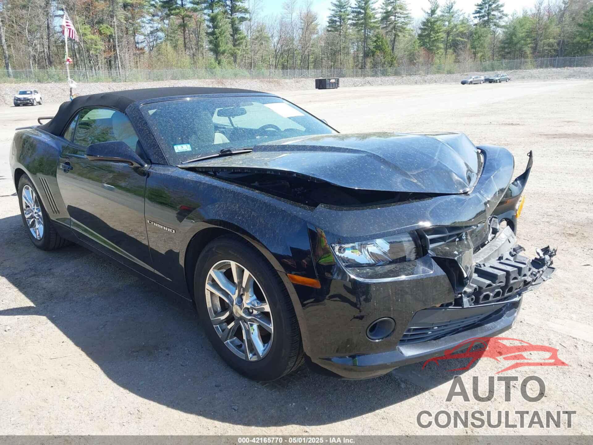 CHEVROLET CAMARO 2014 - 2G1FB3D3XE9143246