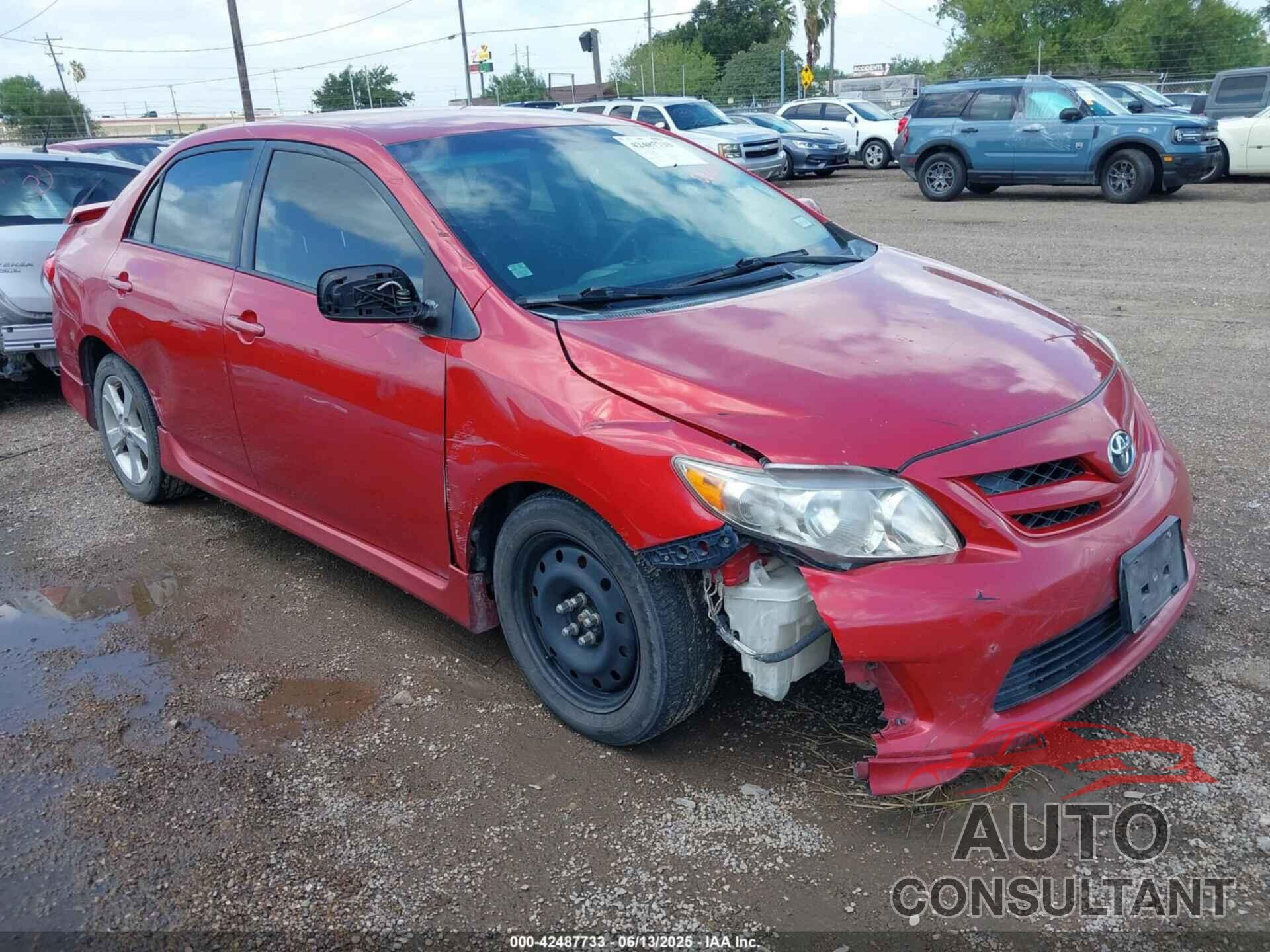 TOYOTA COROLLA 2011 - 2T1BU4EE6BC599827