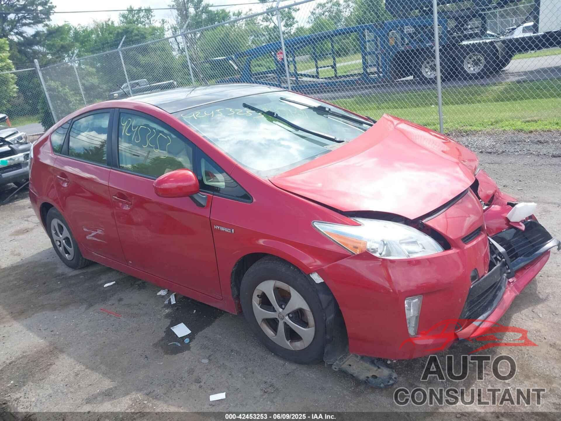 TOYOTA PRIUS 2014 - JTDKN3DU2E1814757