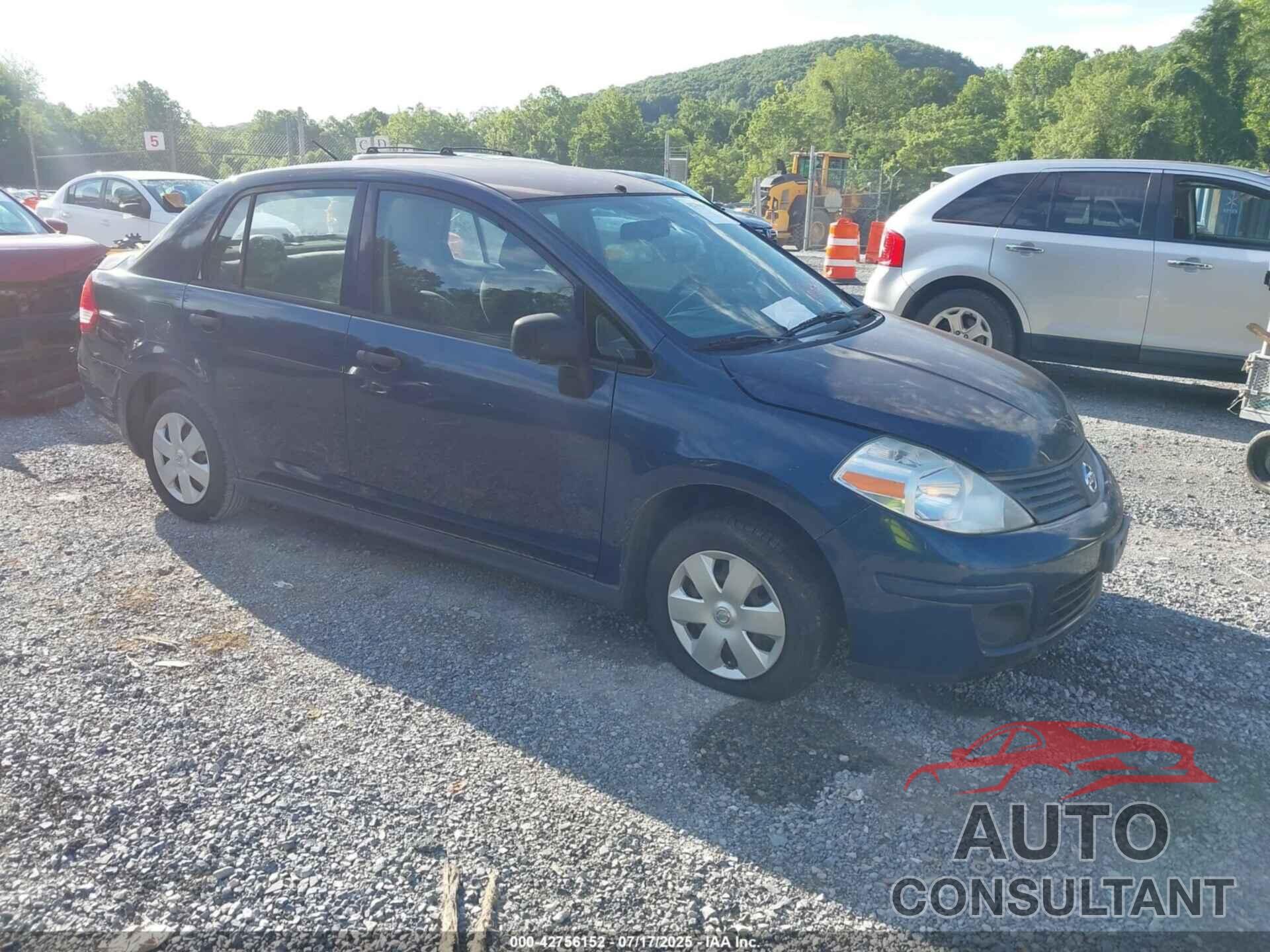 NISSAN VERSA 2009 - 3N1CC11E19L458511