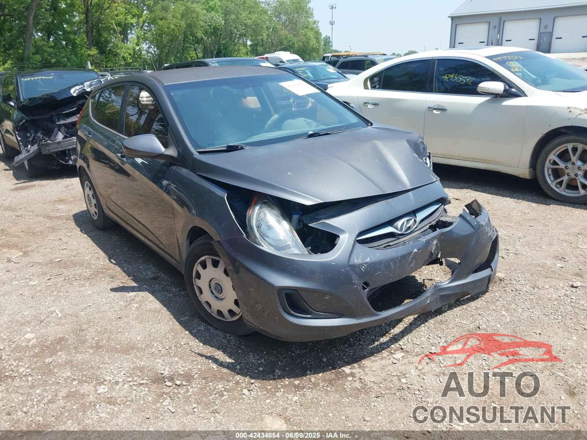HYUNDAI ACCENT 2012 - KMHCT5AE7CU020928