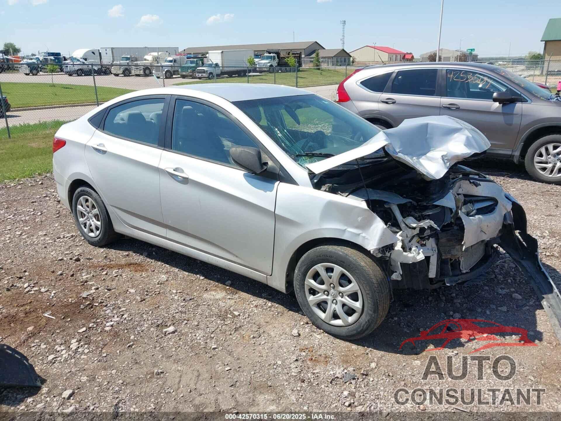 HYUNDAI ACCENT 2014 - KMHCT4AEXEU670320