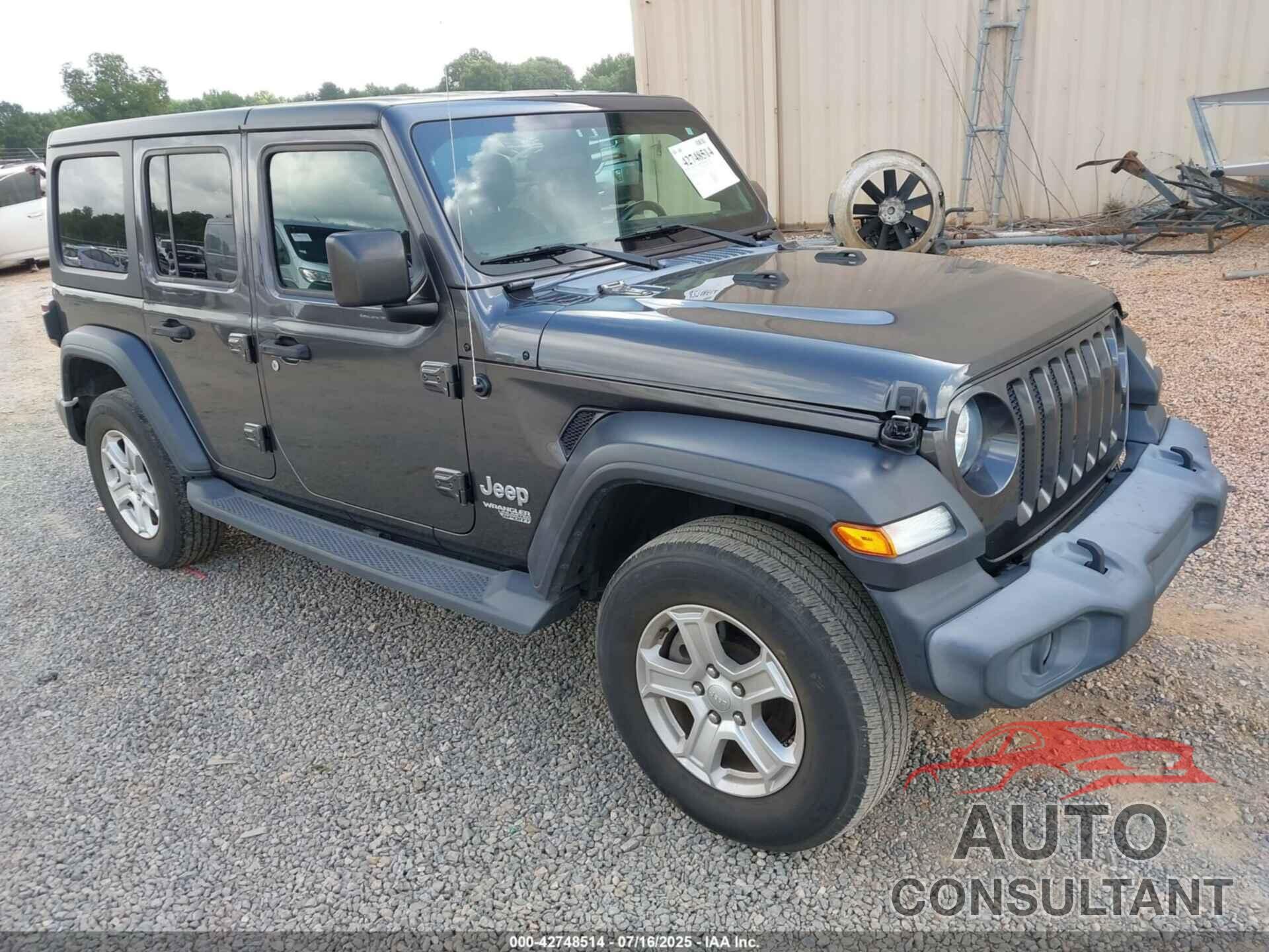JEEP WRANGLER UNLIMITED 2019 - 1C4HJXDG2KW678555
