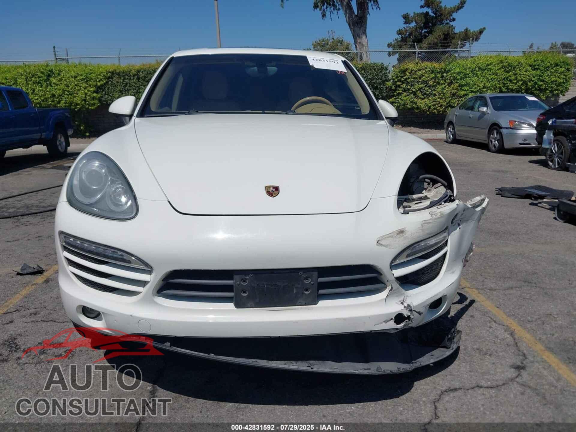 PORSCHE CAYENNE 2011 - WP1AA2A2XBLA01444