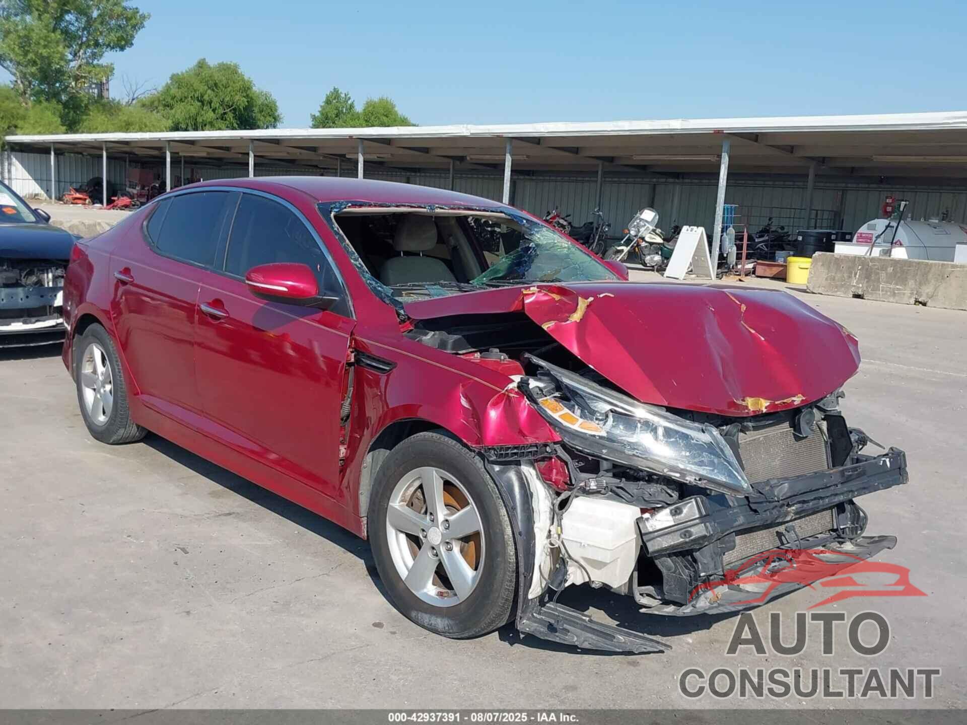 KIA OPTIMA 2015 - 5XXGM4A7XFG504200