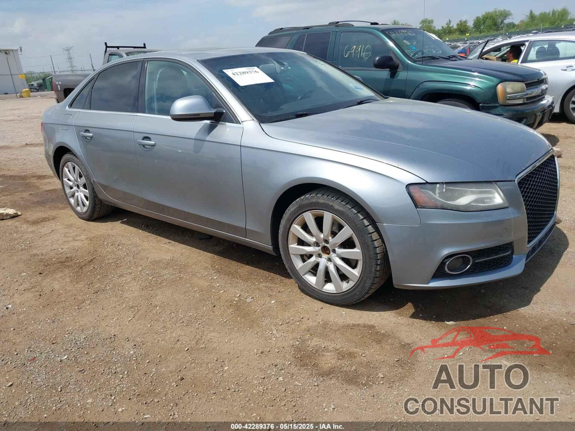 AUDI A4 2009 - WAUSF98K99N022030
