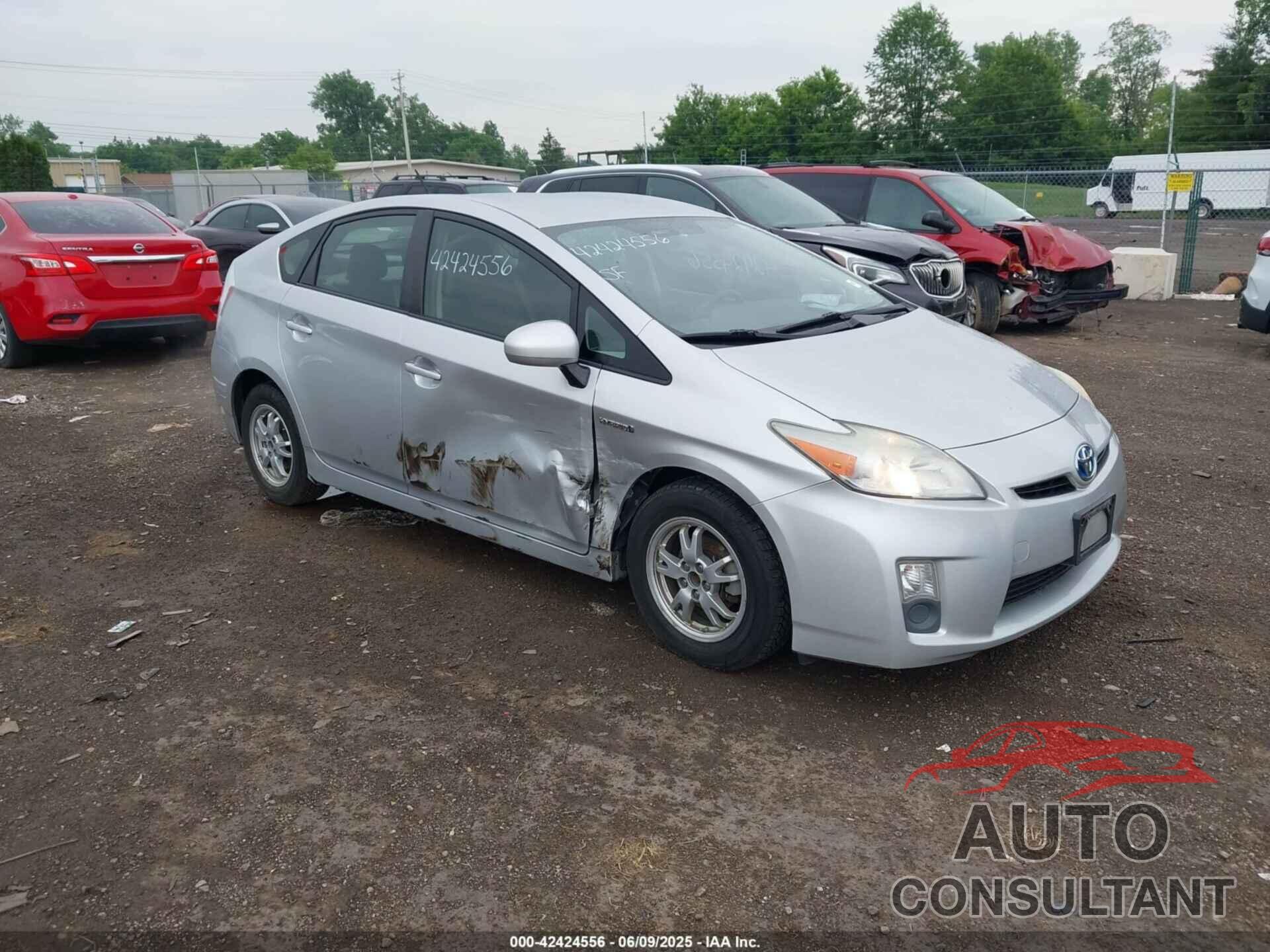 TOYOTA PRIUS 2011 - JTDKN3DU7B5362261