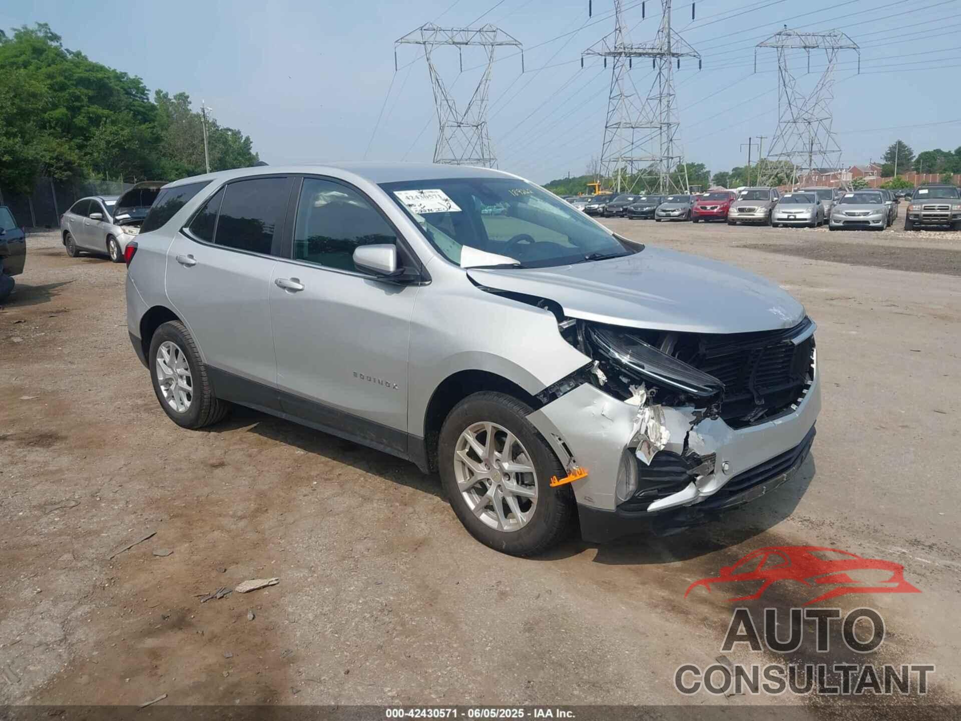 CHEVROLET EQUINOX 2022 - 3GNAXUEV0NL189262