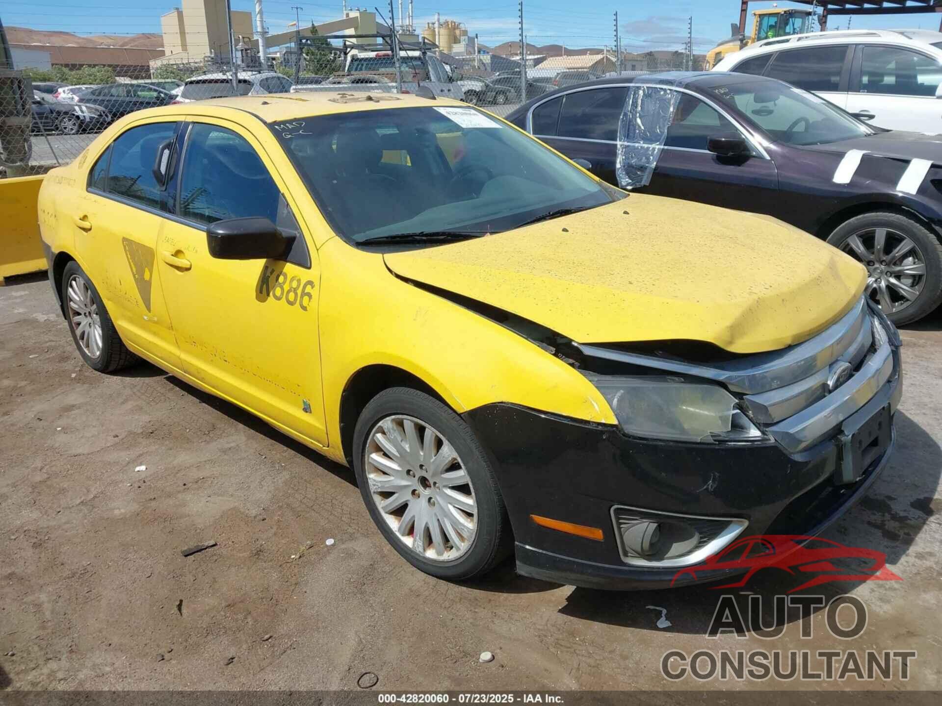 FORD FUSION HYBRID 2012 - 3FADP0L3XCR284749