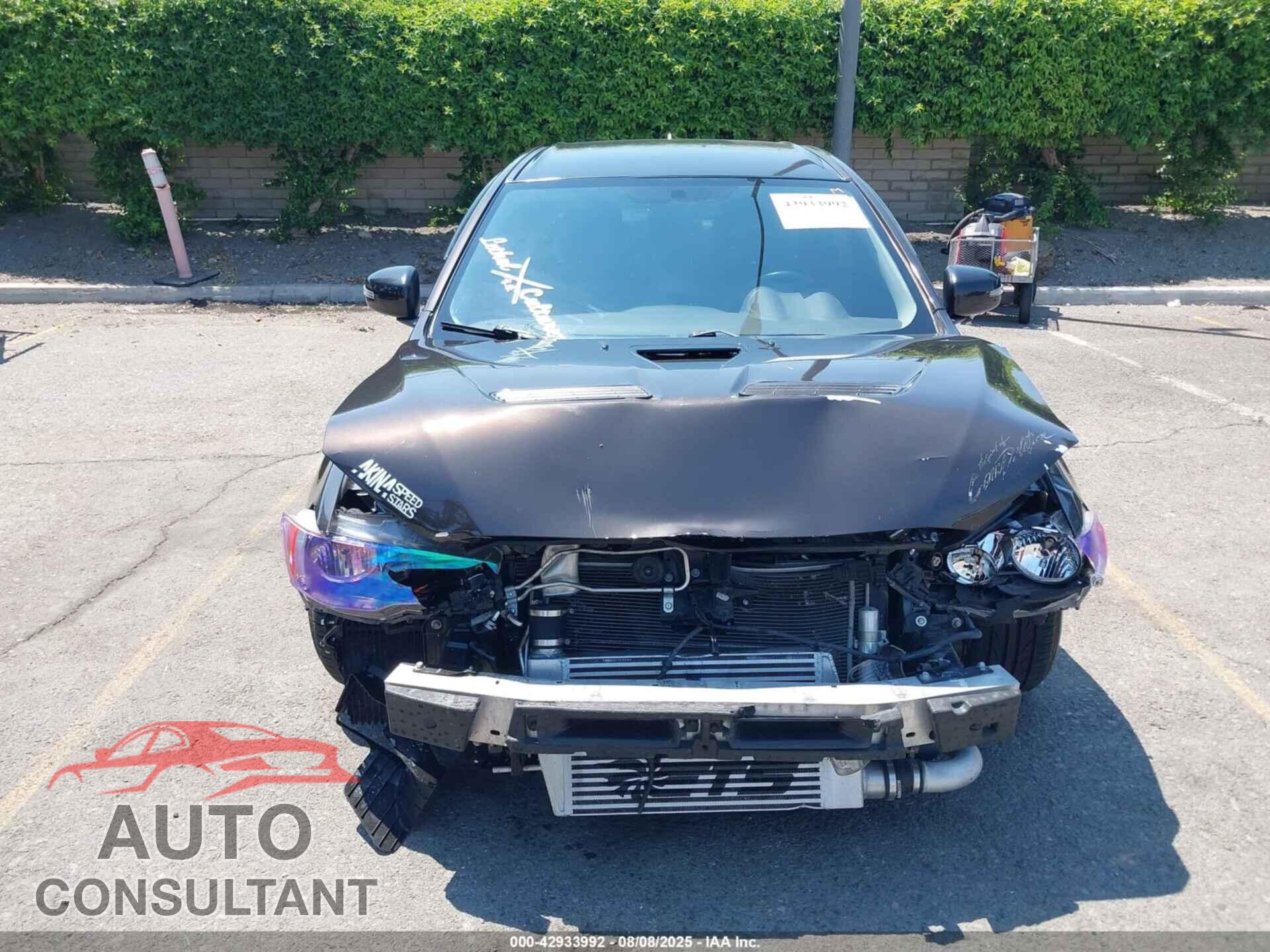 MITSUBISHI LANCER EVOLUTION 2015 - JA32W8FV3FU008103