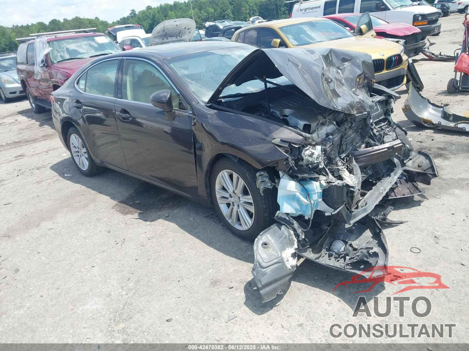 LEXUS ES 2013 - JTHBK1GG9D2058192