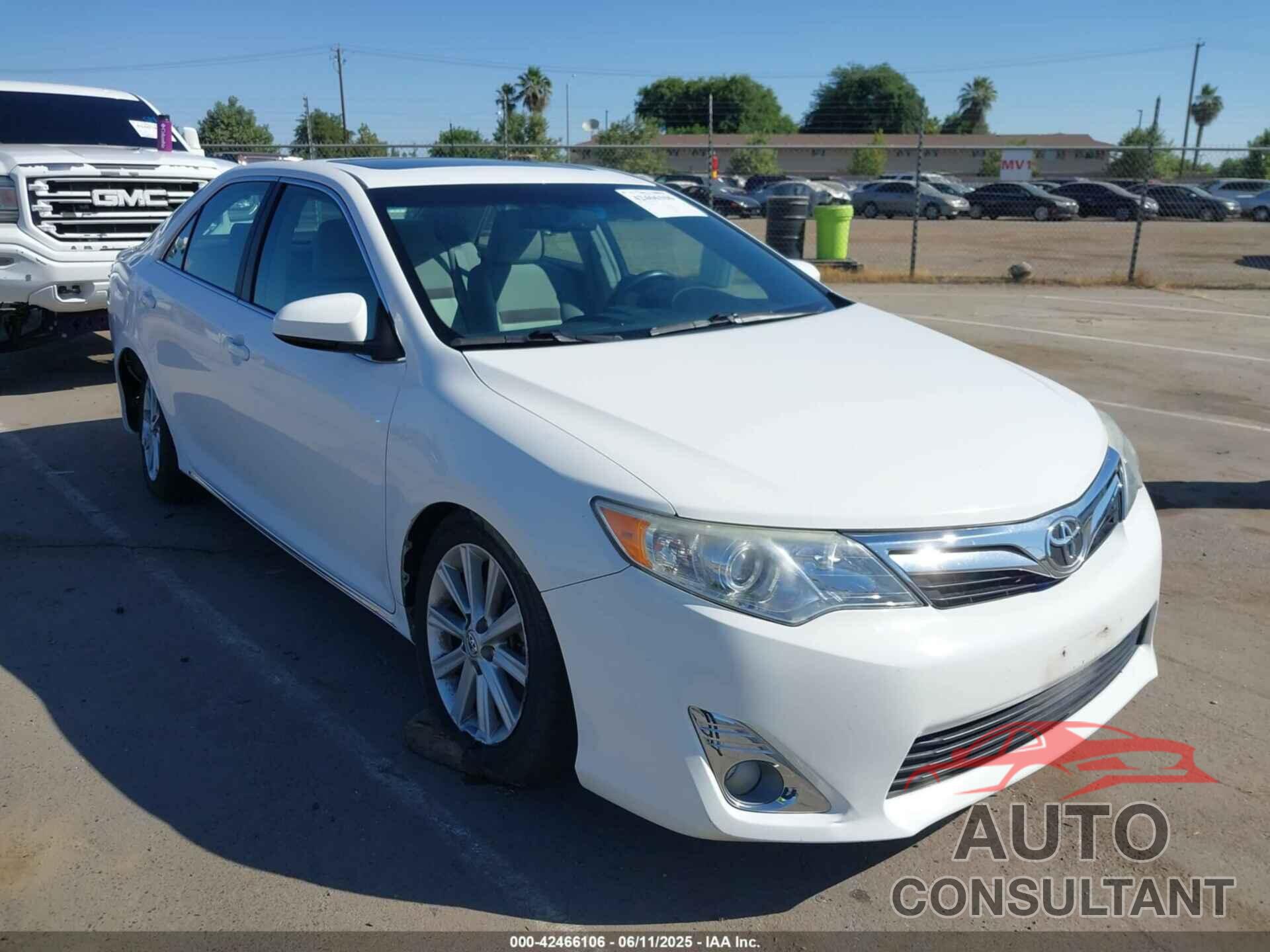 TOYOTA CAMRY 2012 - 4T4BF1FK7CR239940