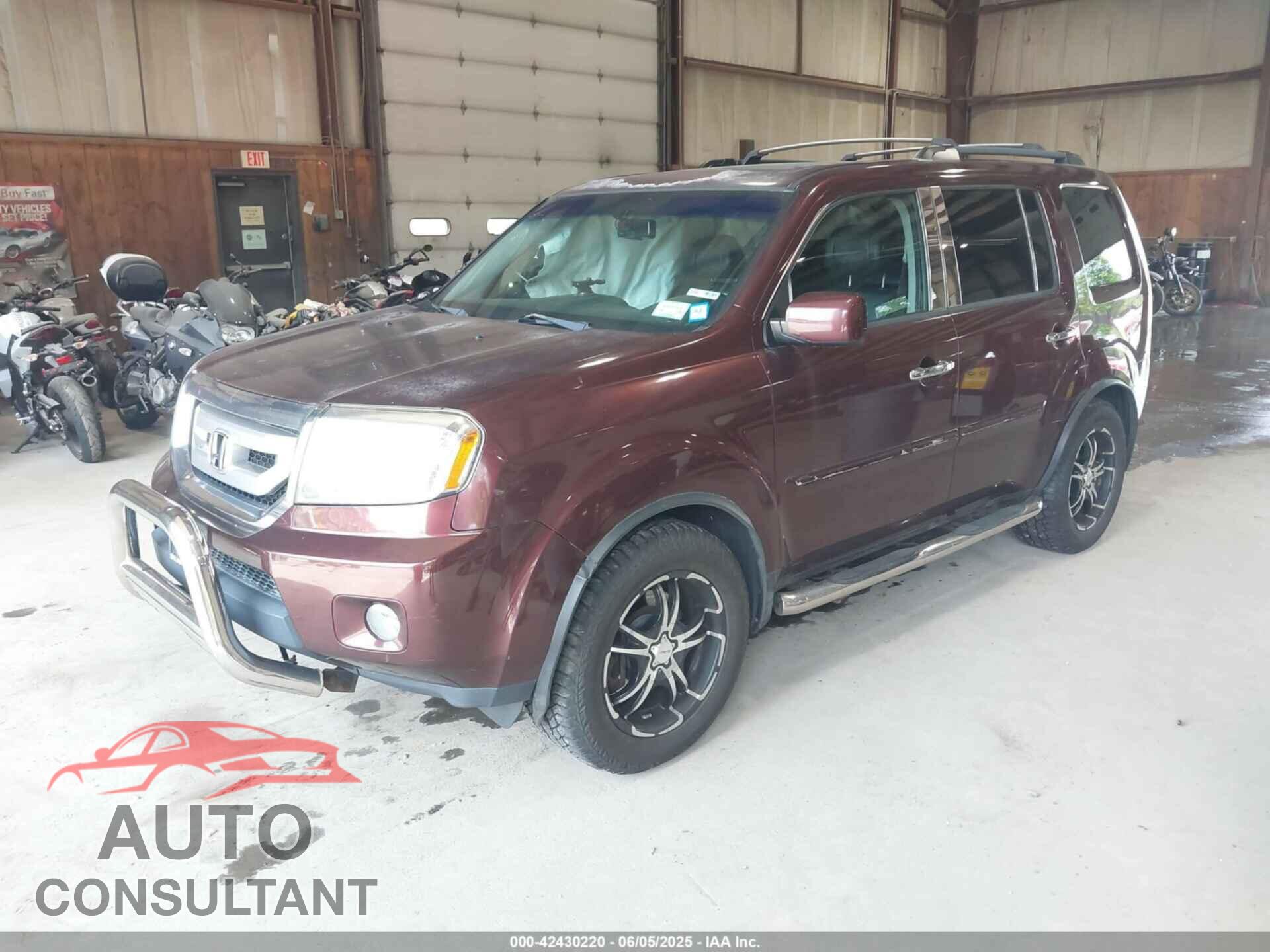 HONDA PILOT 2011 - 5FNYF4H60BB033585