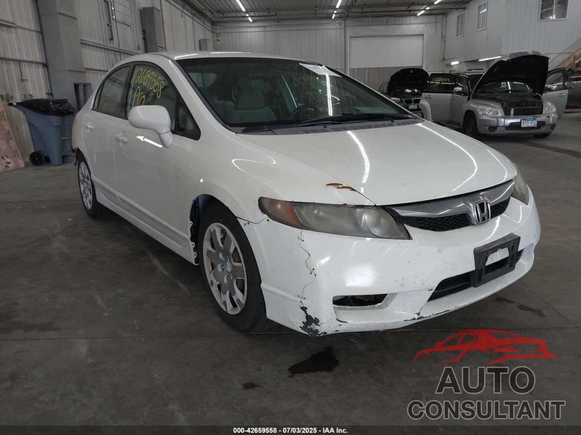 HONDA CIVIC 2009 - 2HGFA165X9H300963