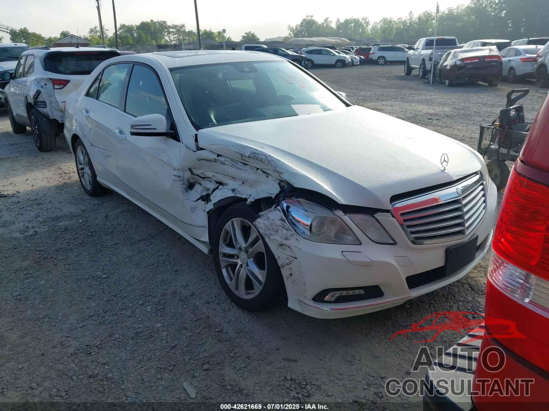 MERCEDES-BENZ E 2010 - WDDHF8HB9AA108348