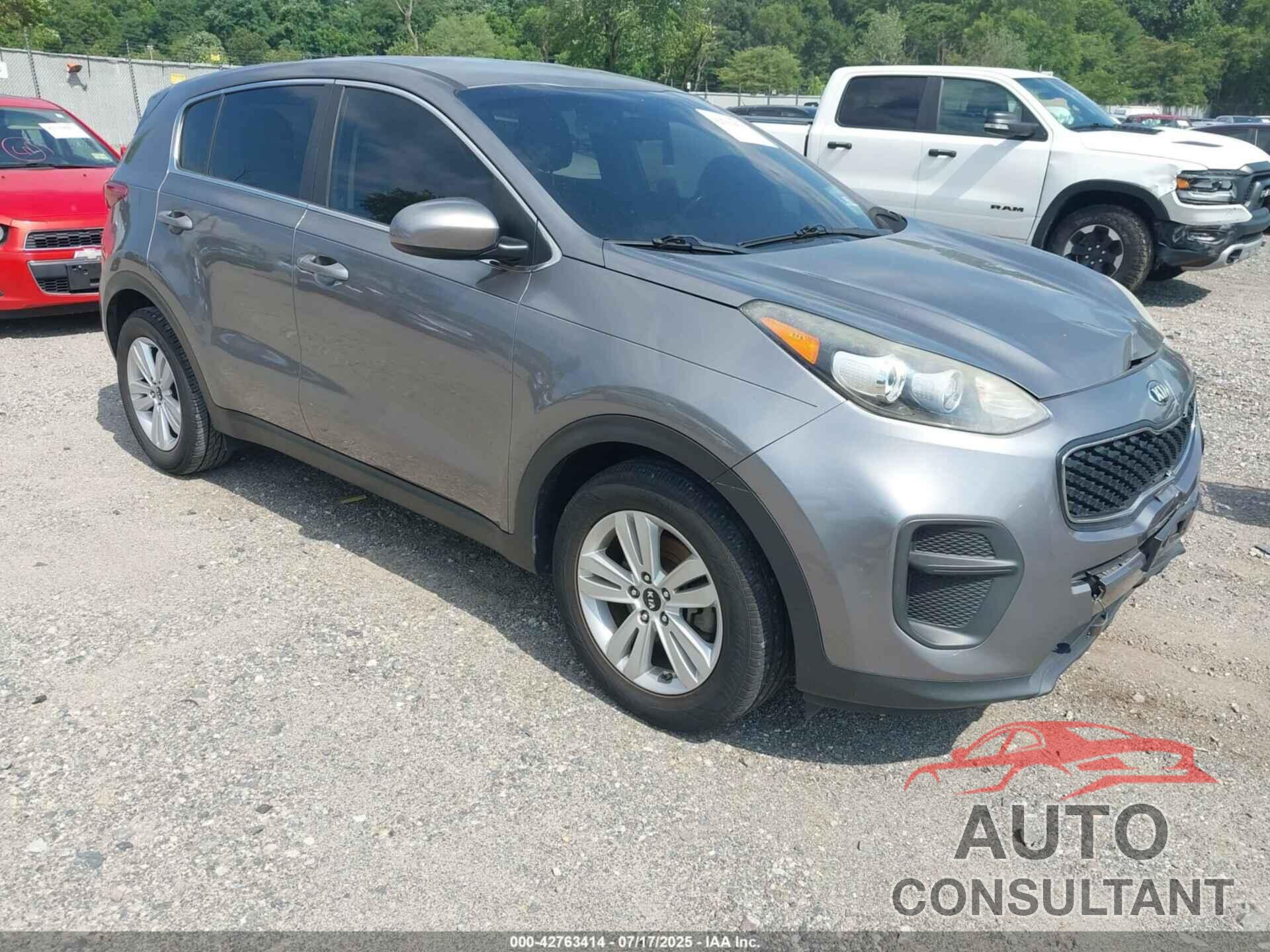 KIA SPORTAGE 2017 - KNDPM3AC5H7156972