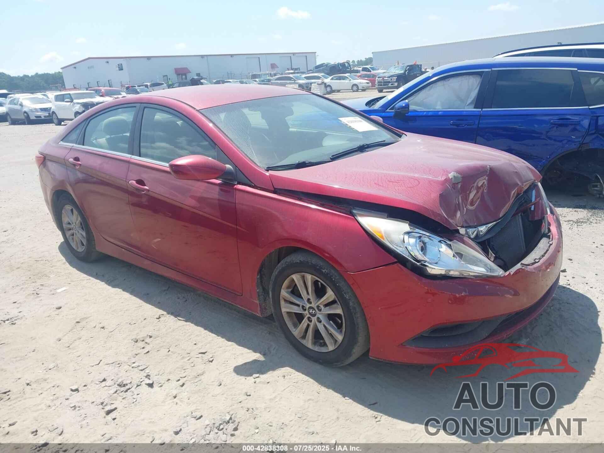 HYUNDAI SONATA 2014 - 5NPEB4AC5EH831021