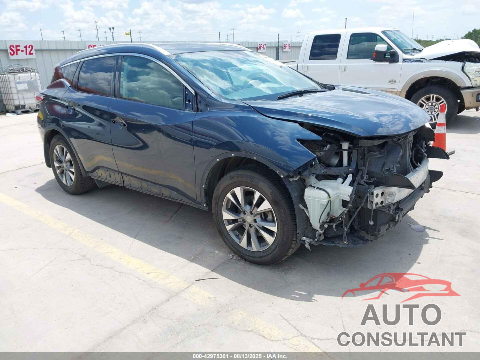NISSAN MURANO 2015 - 5N1AZ2MH2FN220883