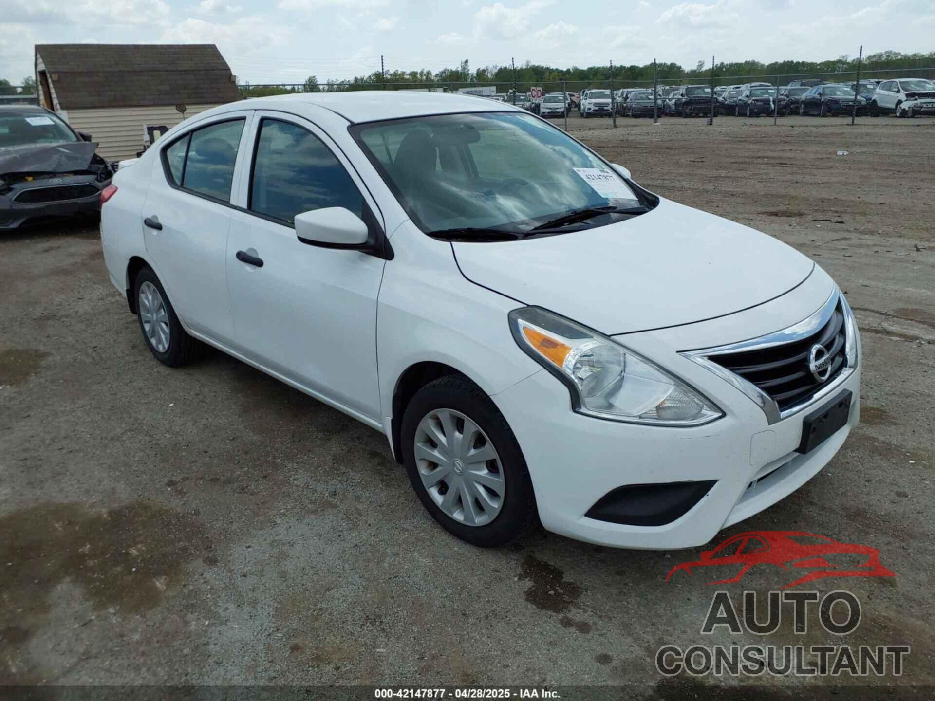 NISSAN VERSA 2016 - 3N1CN7AP1GL880161