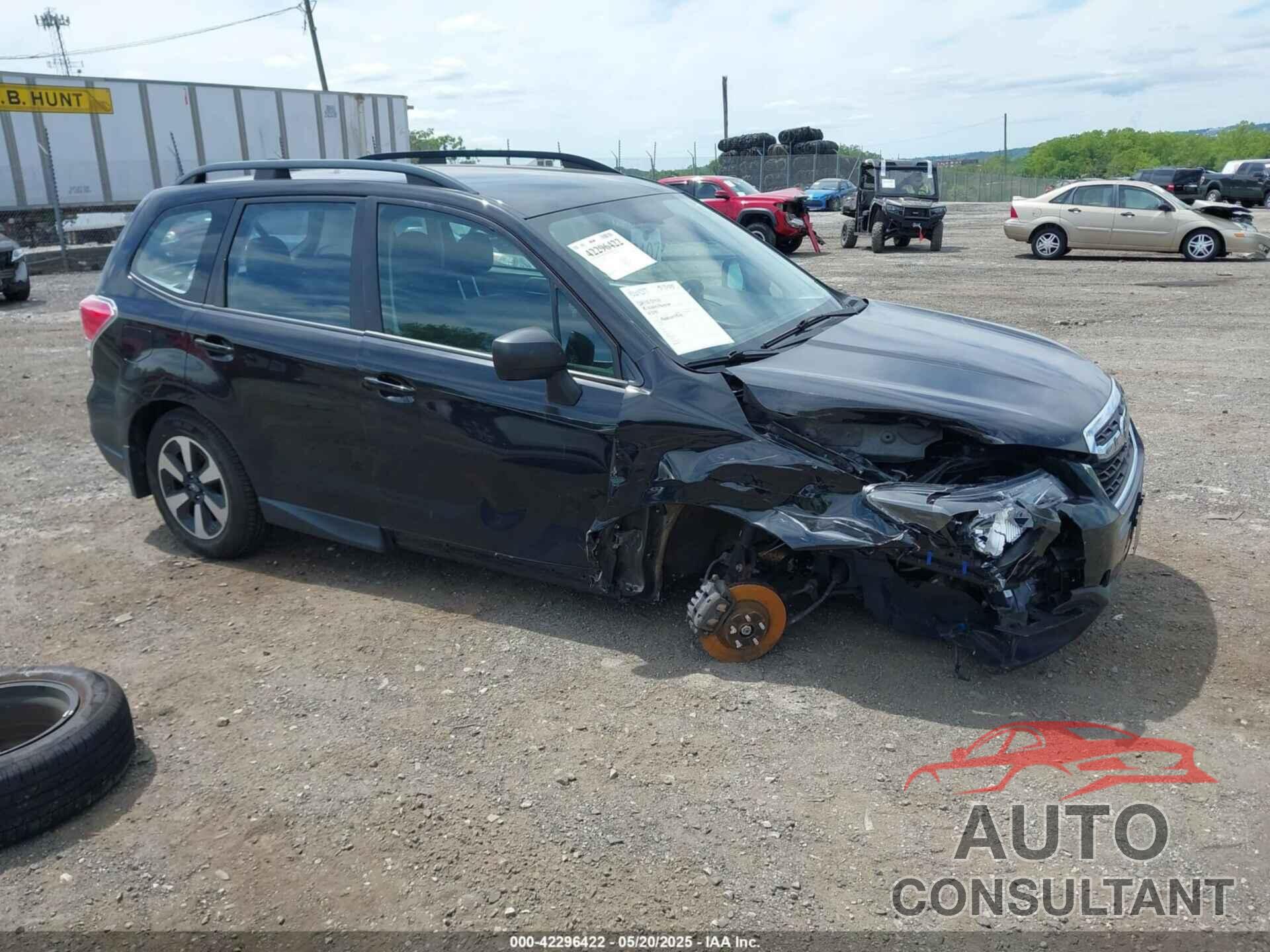 SUBARU FORESTER 2018 - JF2SJABC7JH540680